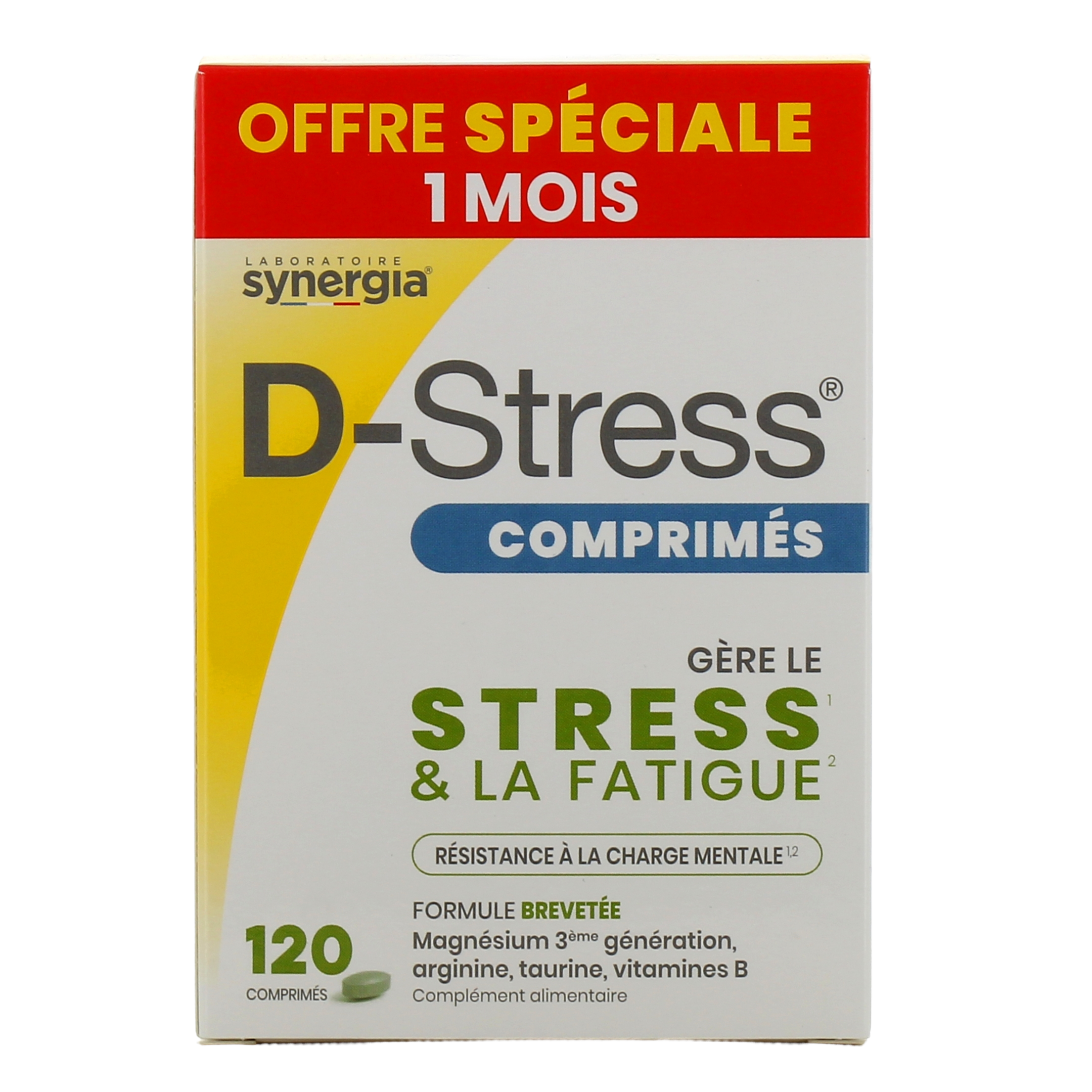 D-STRESS COMPRIMES ANTI-FATIGUE