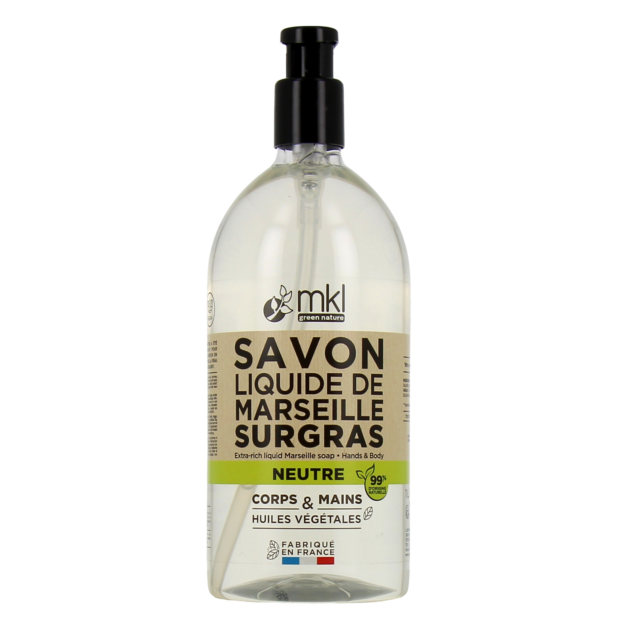 Savon De Marseille Liquide - Vanille Miel - 1l