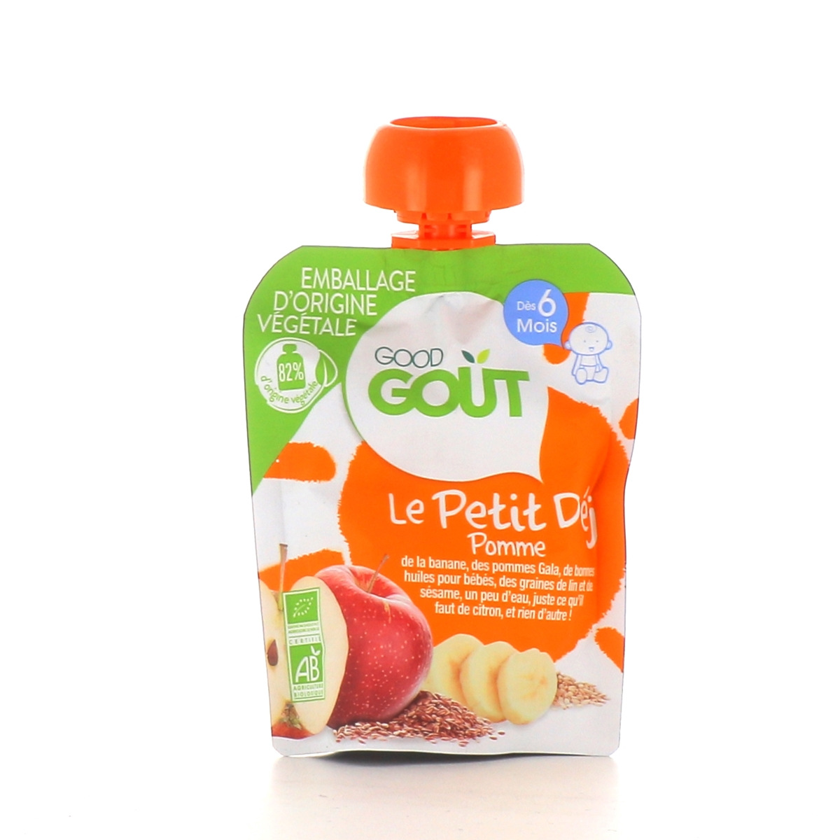 Le Petit Déj' Mangue BIO - dès 6 mois, Good Goût (70 g)