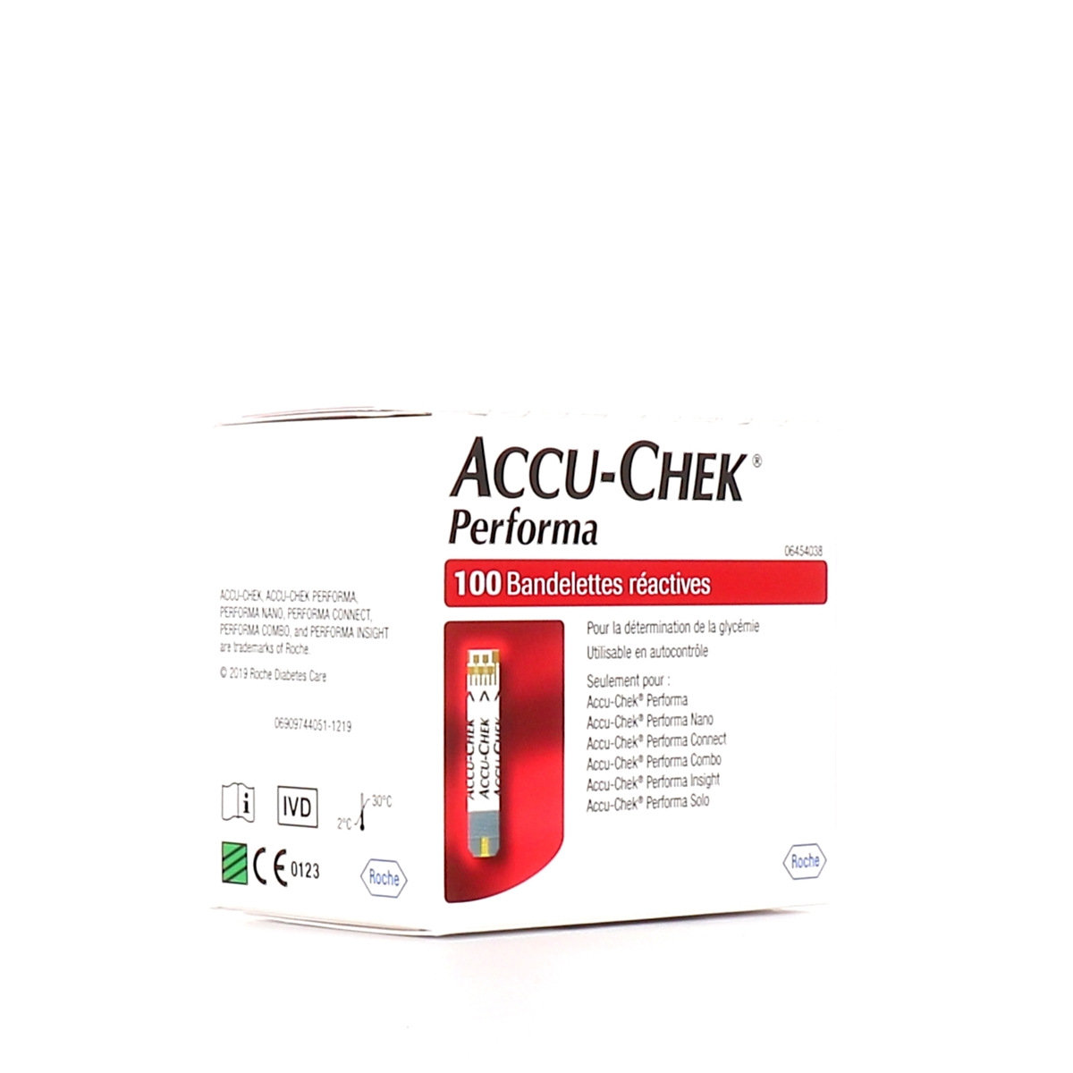Bandelettes réactives Accu-Chek Performa - Pharmacie des Drakkars