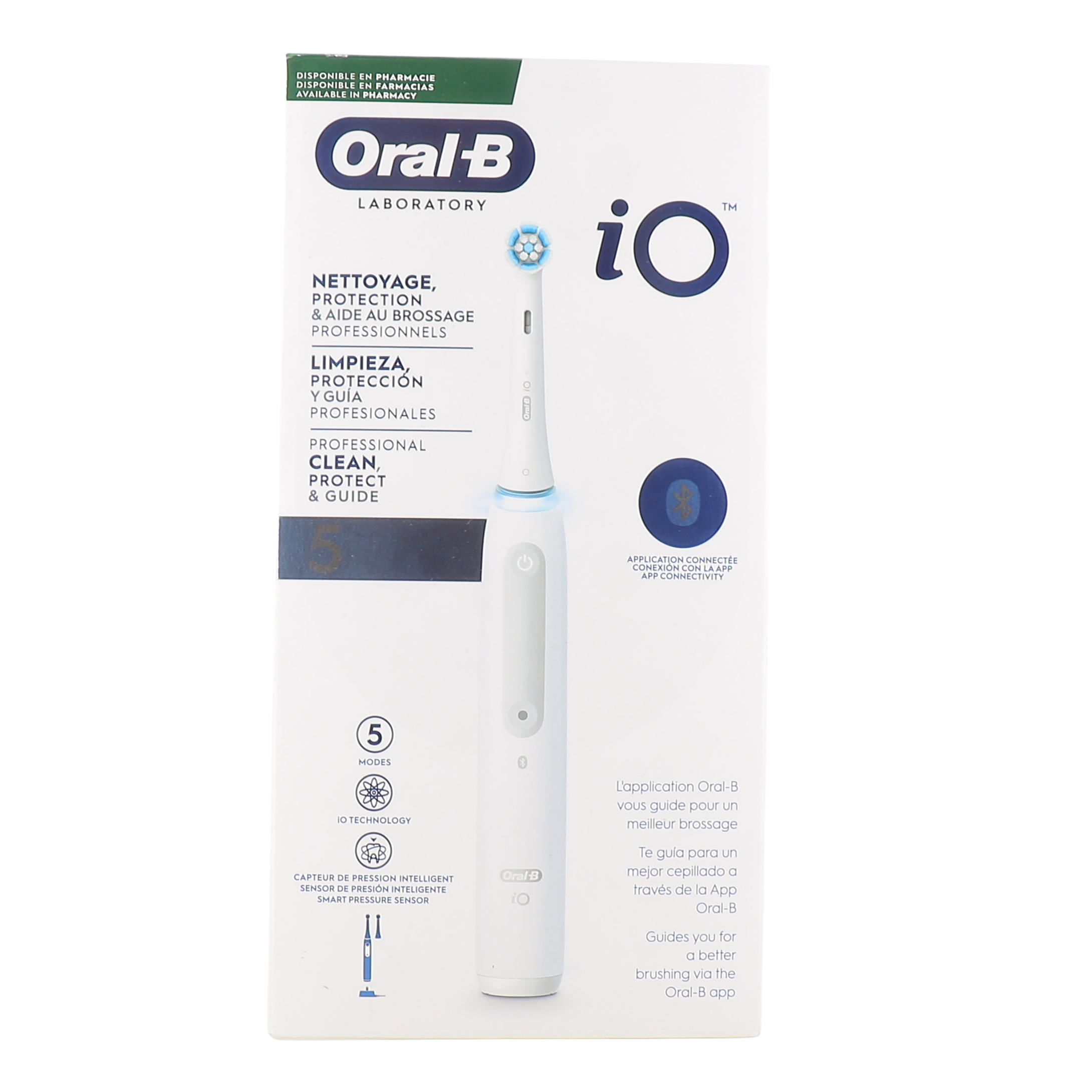 Oral B Brosse à dents électrique iO5 - Brossage professionnel