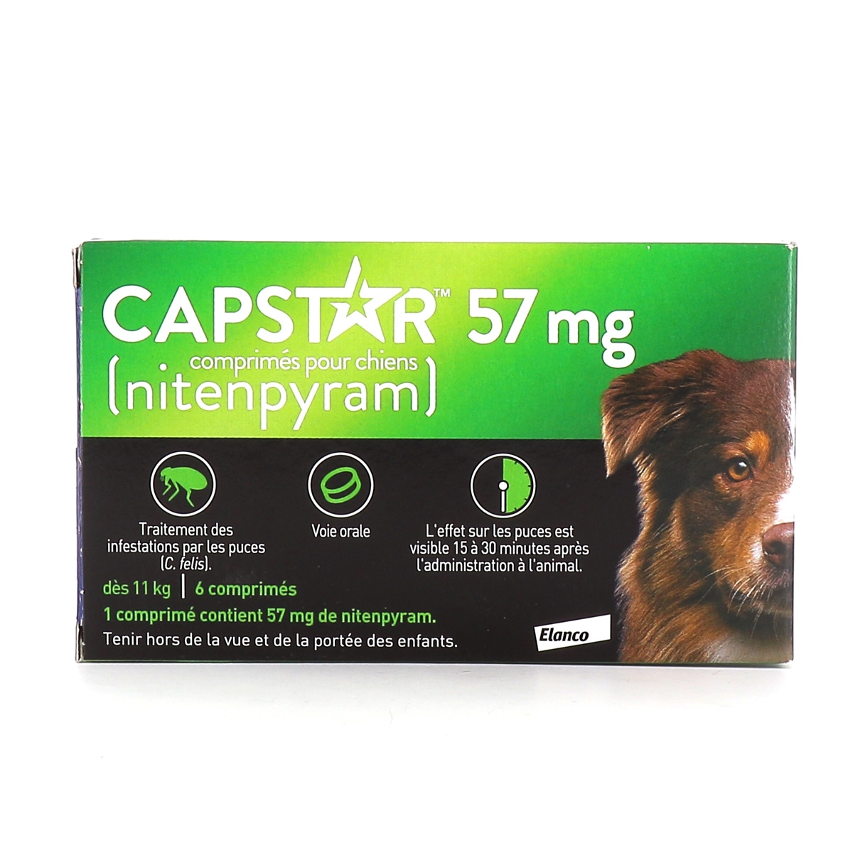 Capstar Chat 11,4 mg comprimés - Traitement anti puces efficace