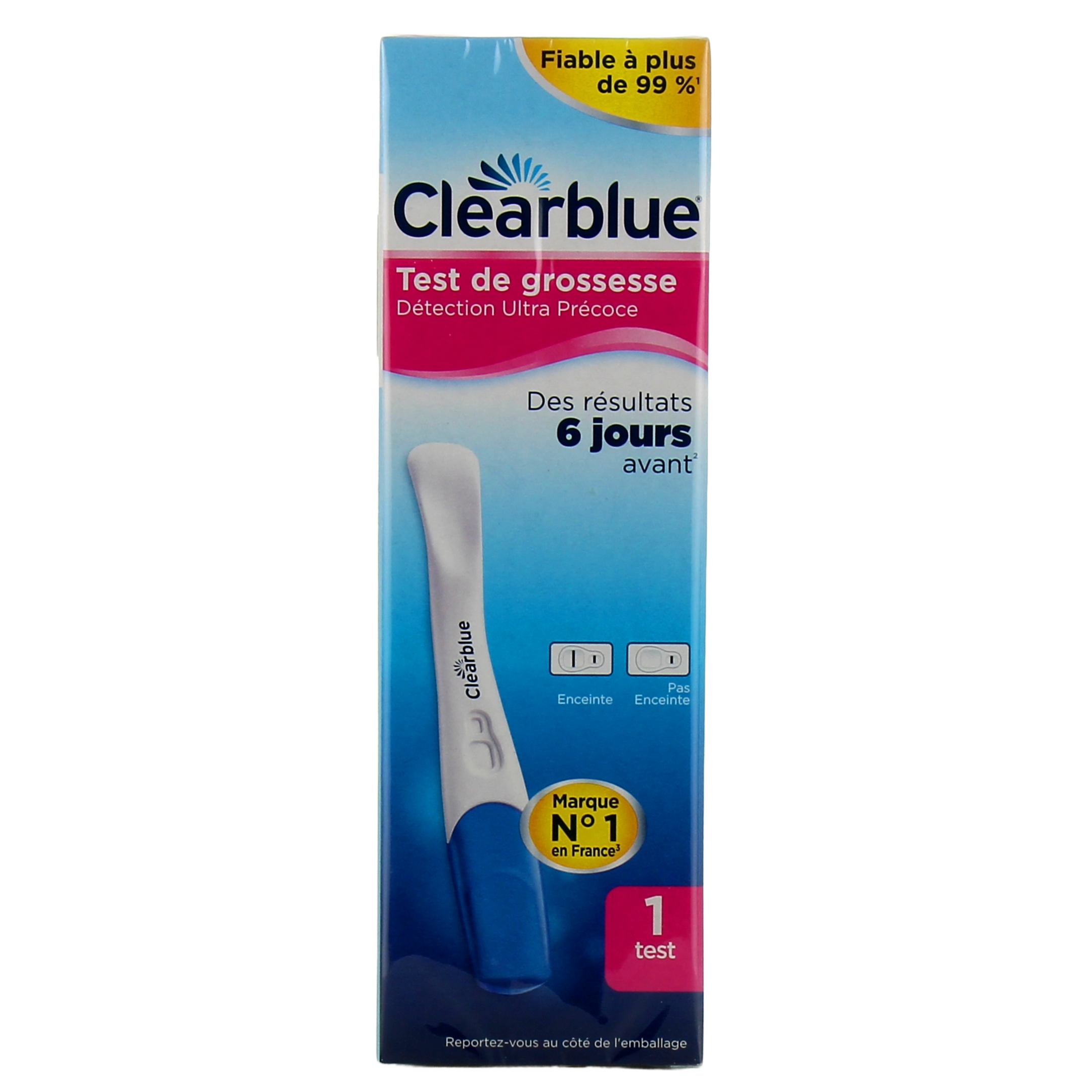 Clearblue Early Détection Précoce test de grossesse