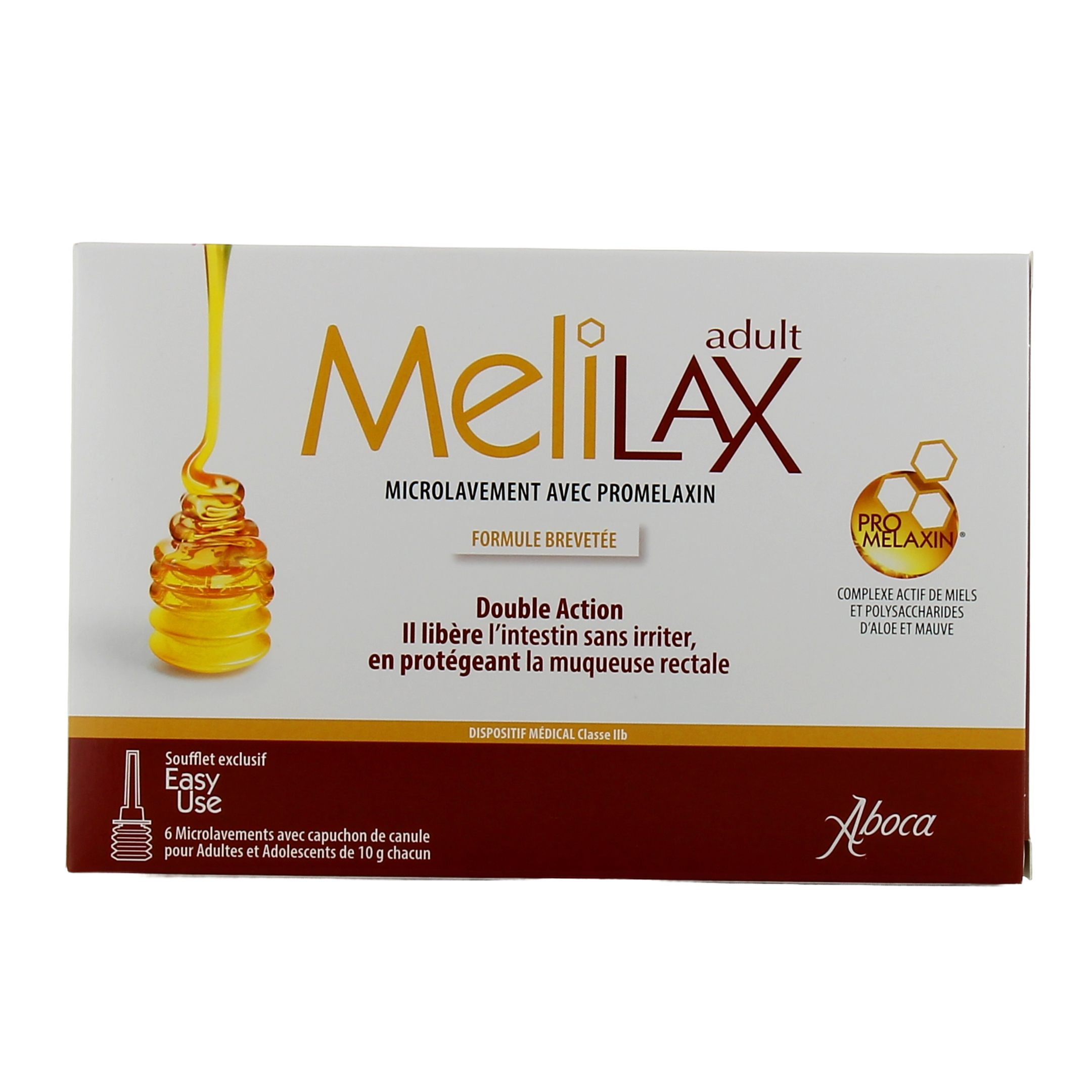 Melilax Microlavement avec Promelaxin 6x 10g