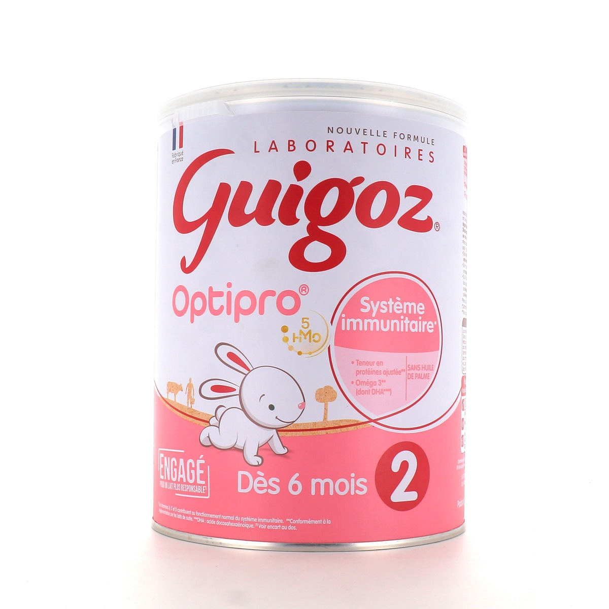 Guigoz Optipro Lait 2ème âge - Alimentation bébé 6 mois à 1 an