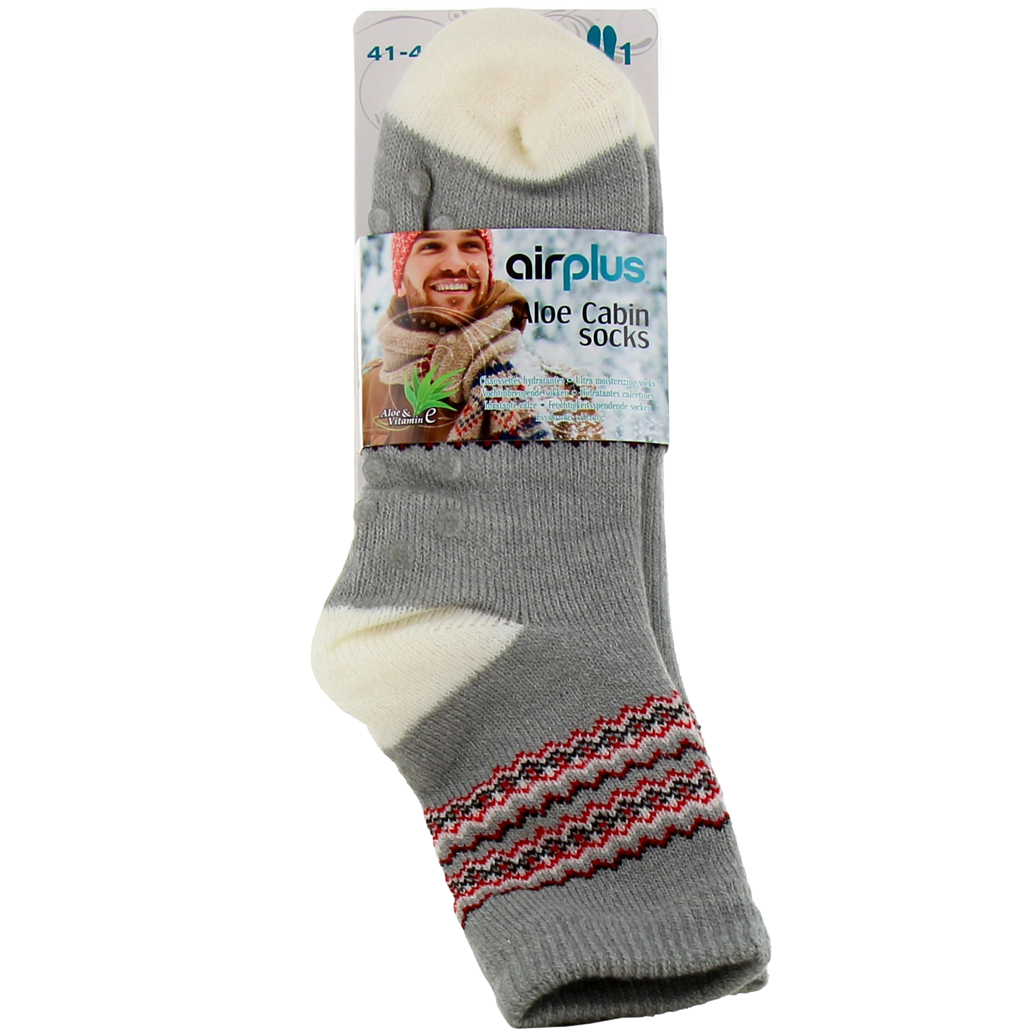 AirPlus Aloe Cabin Socks Chaussettes Hydratantes 41-46 Hommes