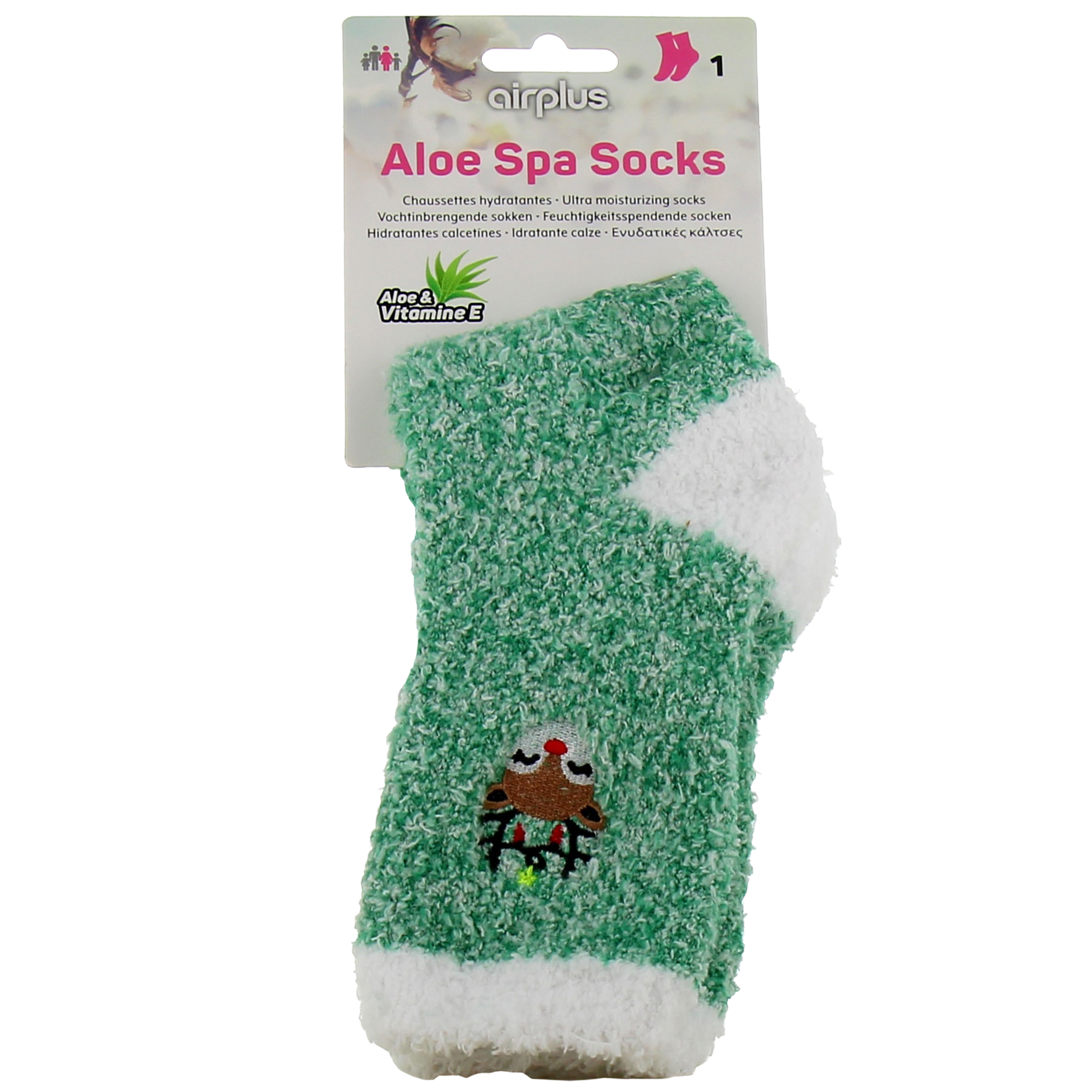 Airplus Aloe Spa chaussettes hydratantes - Soin des pieds
