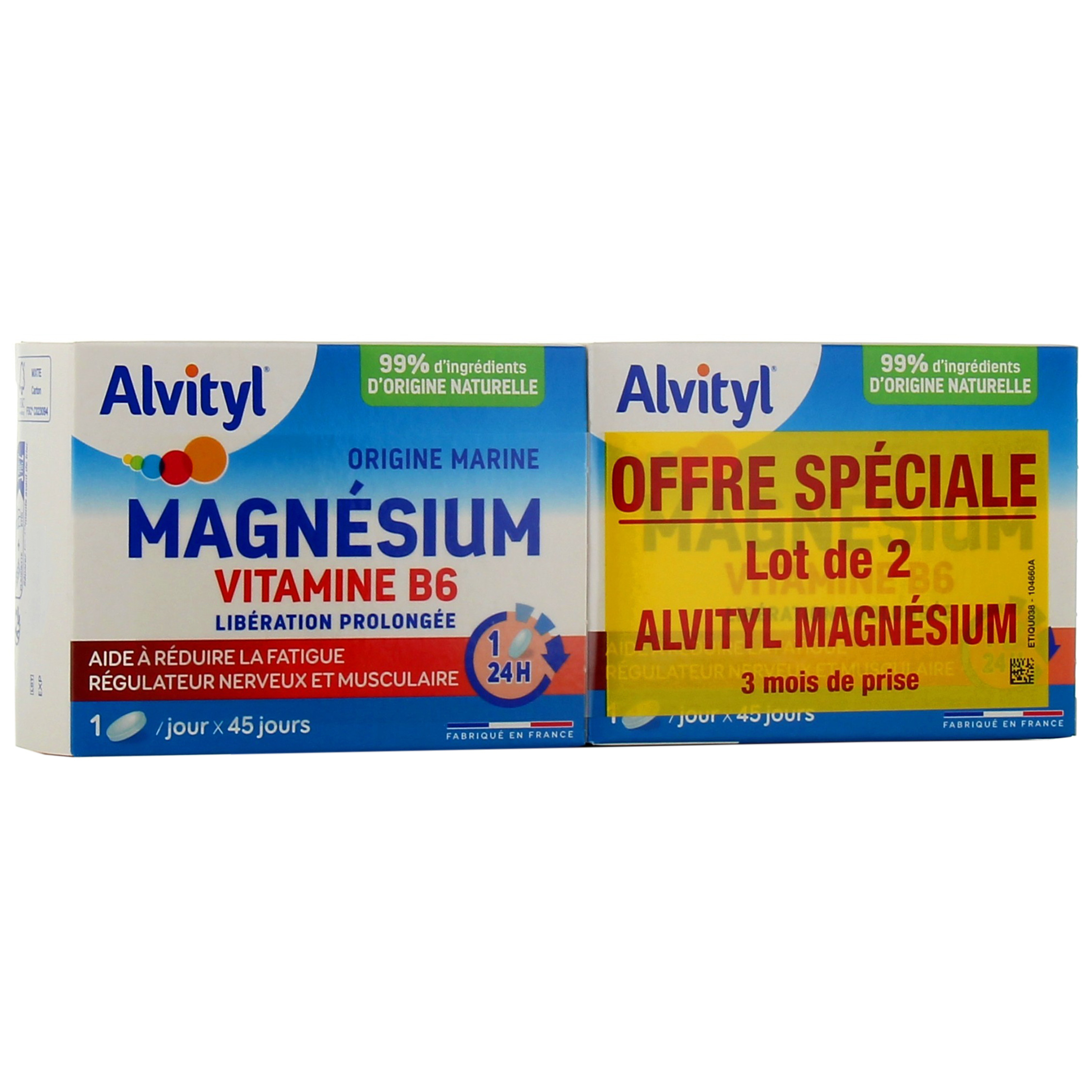 Alvityl Magnésium Vitamine B6 comprimés - Pharmacie des Drakkars