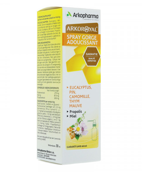 ARKOPHARMA ARKO ROYAL Spray adoucissant pour la gorge (30 ml)