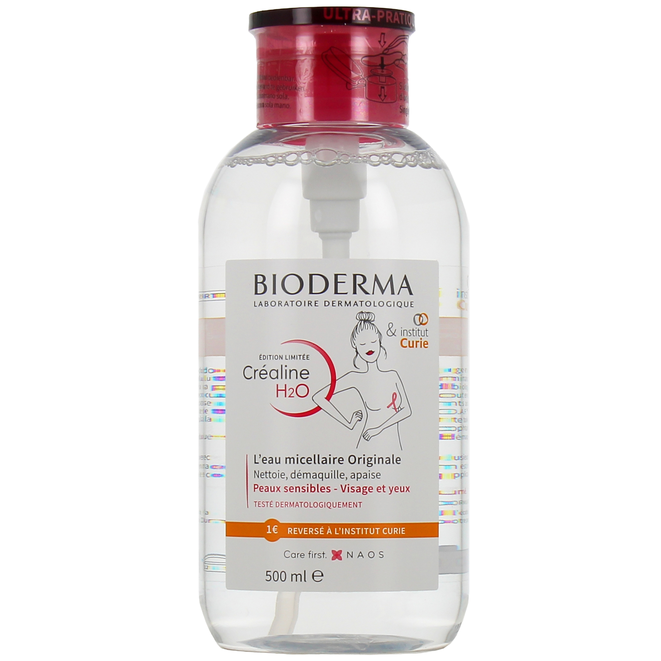 Bioderma Créaline H2O Eau Micellaire Démaquillante Nettoyante 500 ml -  Redcare Pharmacie