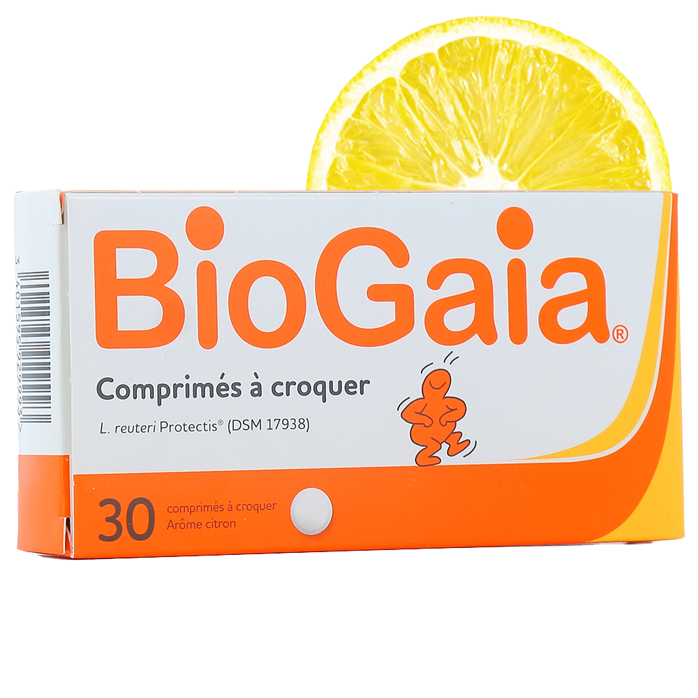 Biogaia - probiotique enfant - comprimés à croquer - boite de 30