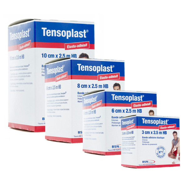 Tensoplast - Bande adhésive élastique - 1 pièce
