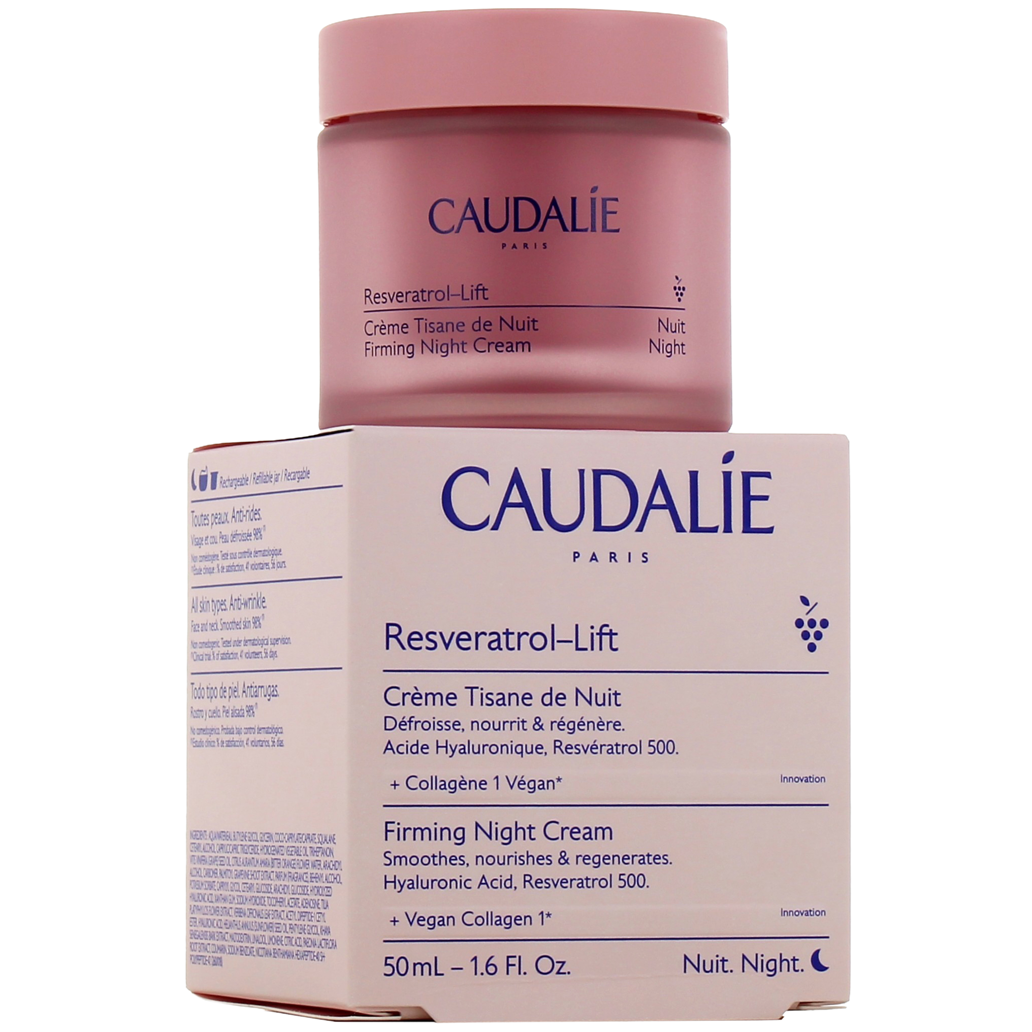 Caudalie resveratrol lift firming night cream 50ml 1.6fl.oz