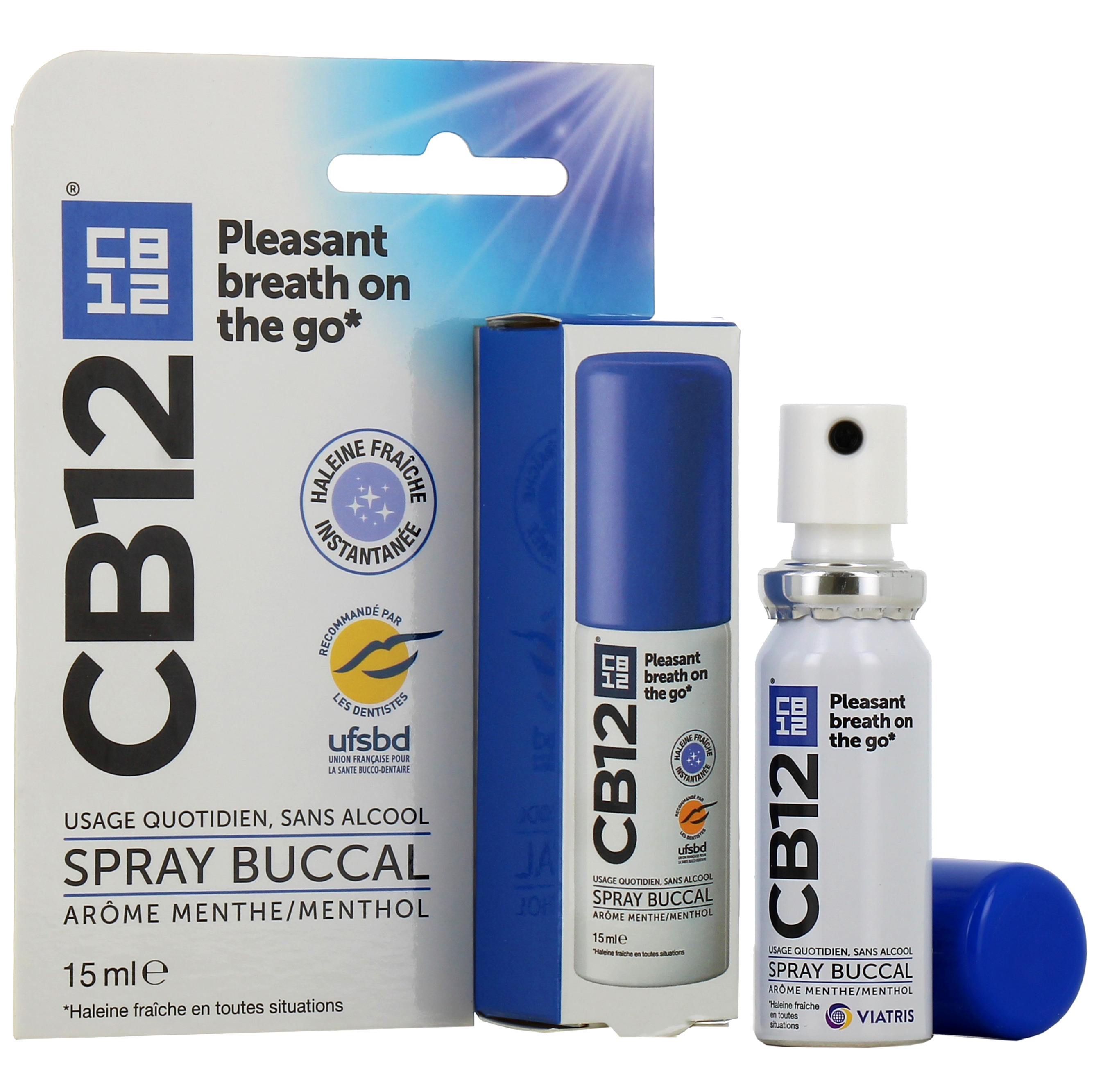 Spray menthe CB12 - Mauvaise haleine