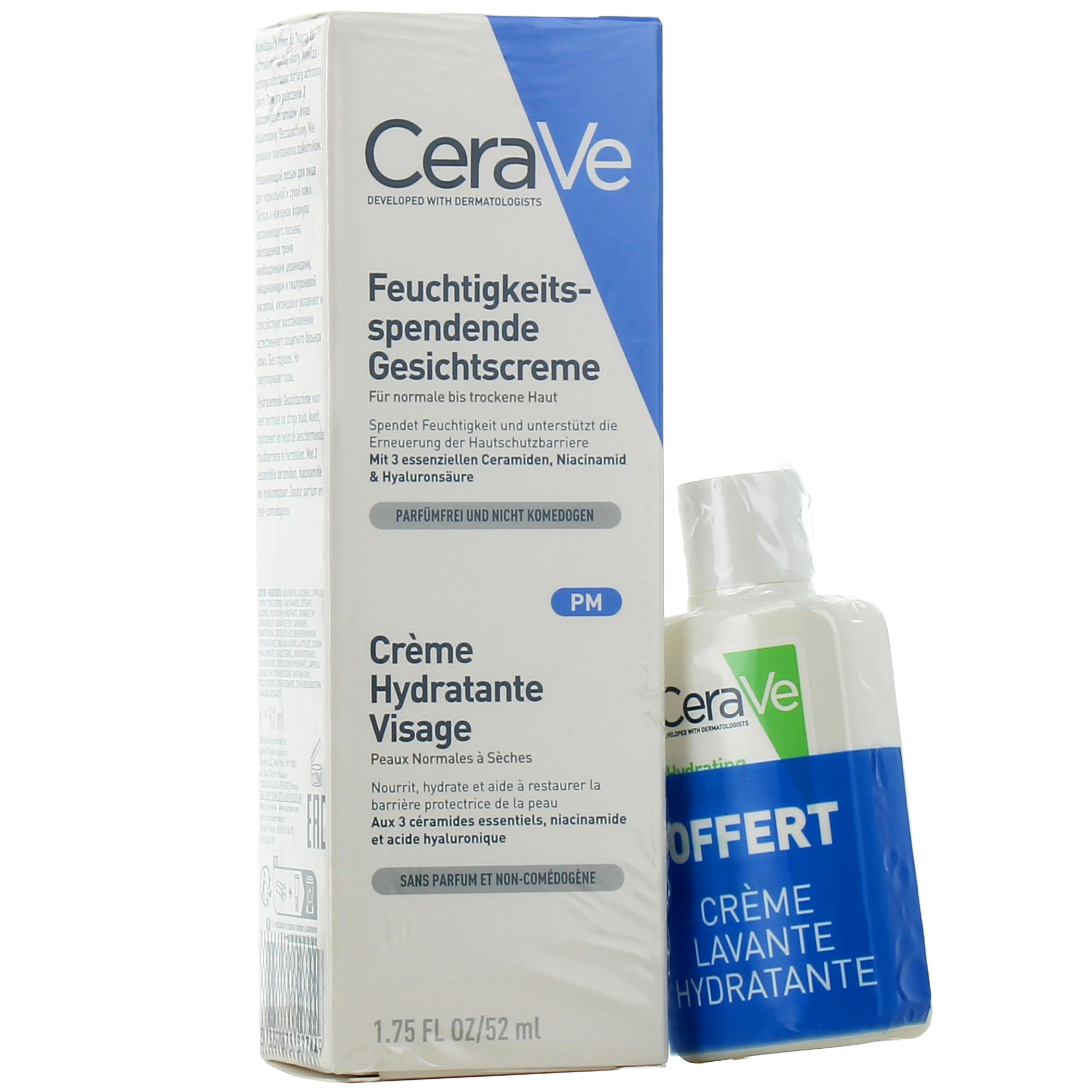 Cerave - crème hydratante visage (52 ml)