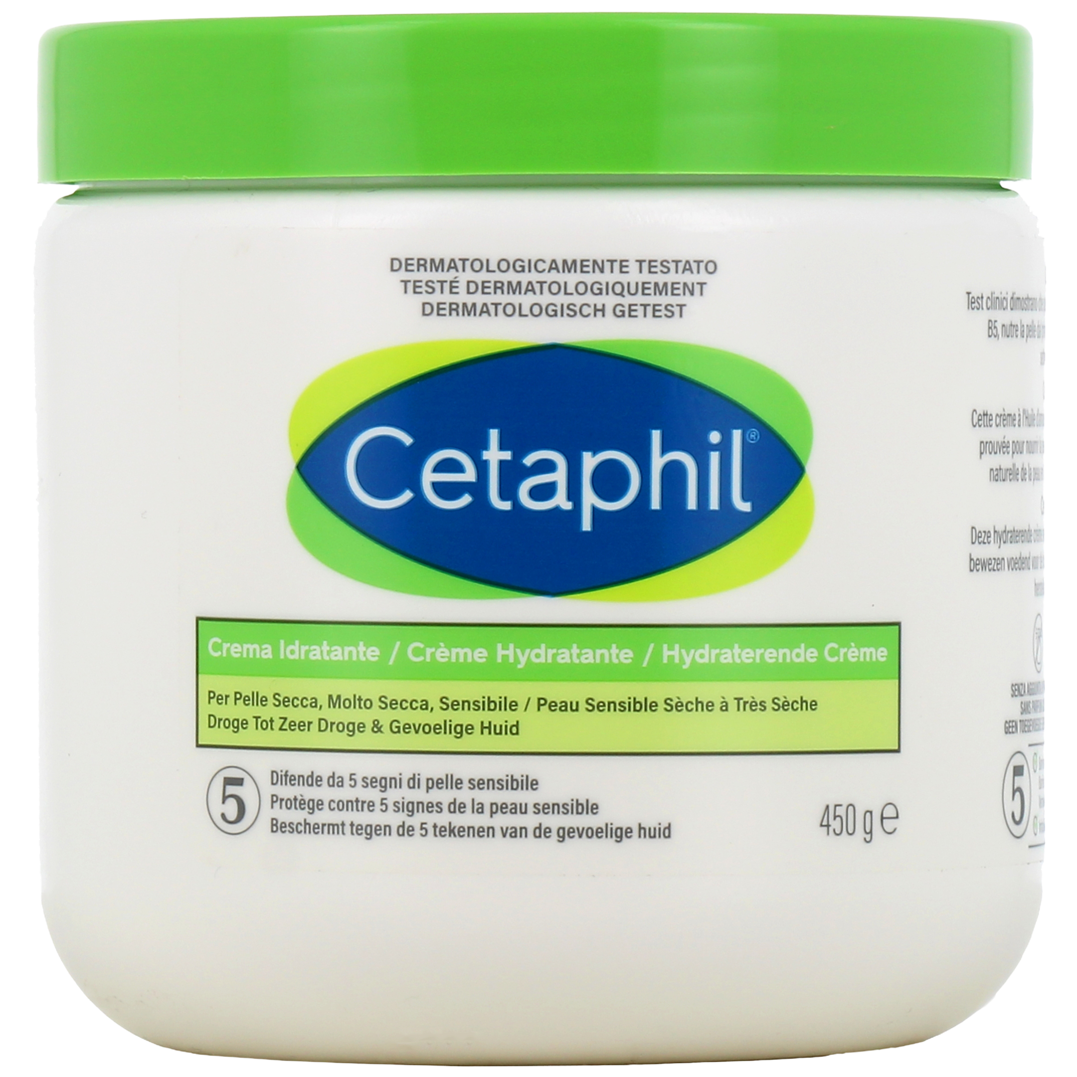 Cetaphil Crème Hydratante Peaux Sèches - Sensibles 100G