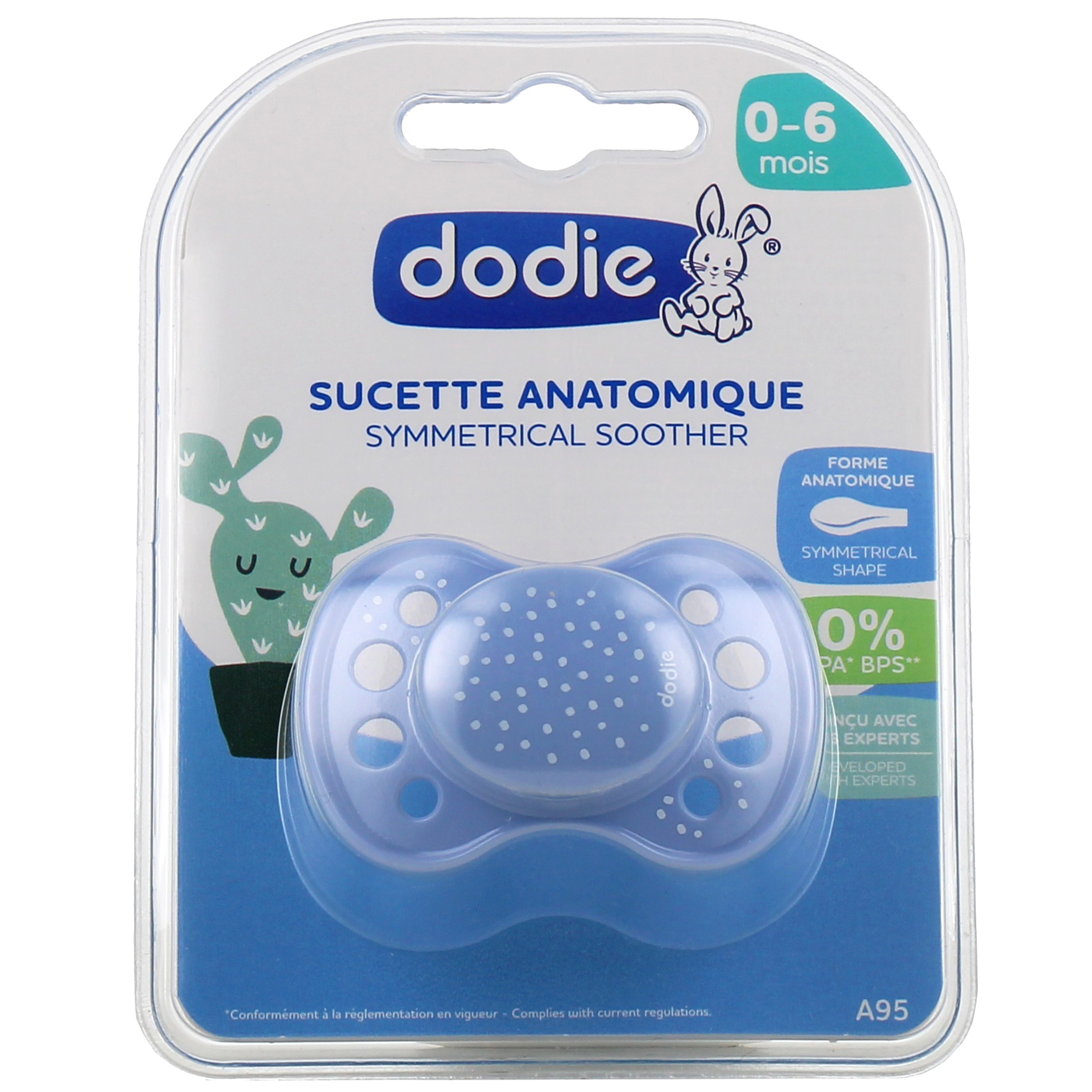 DODIE SUCETTE ANATOMIQUE SILICONE 0-6 MOIS N39 - My Mall Beauty