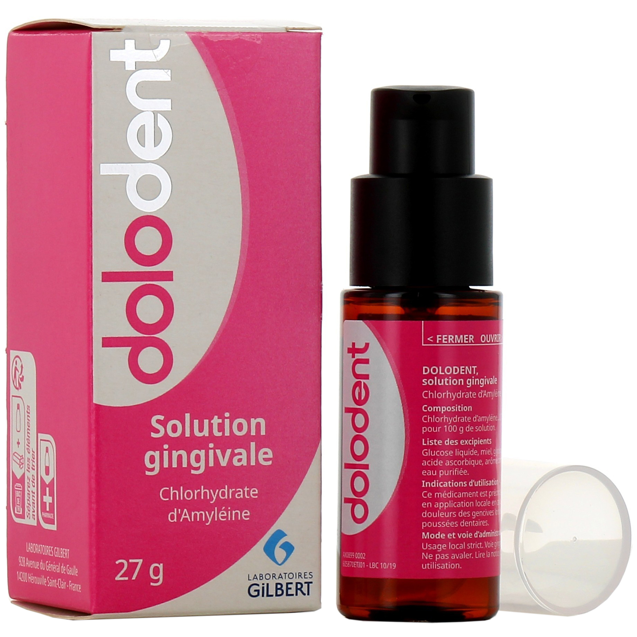 Douleurs Dentaires: Dolodent Solution Gingivale