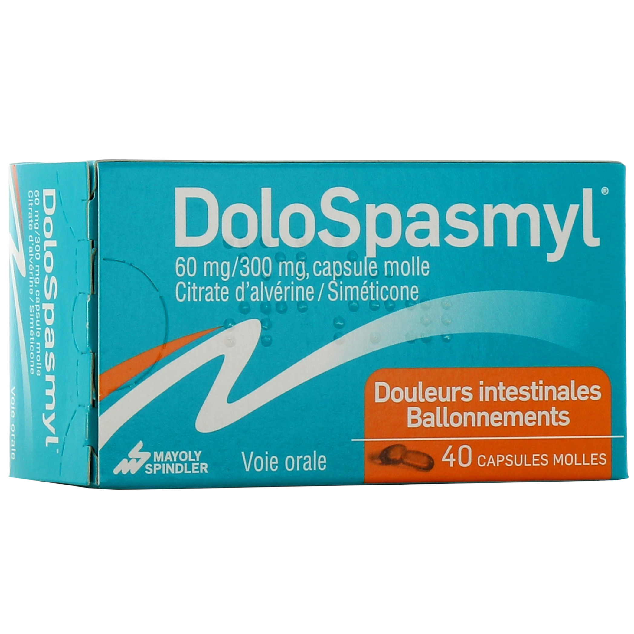 DoloSpasmyl 60 mg/300 mg capsules molles - Spasmes intestinaux ...
