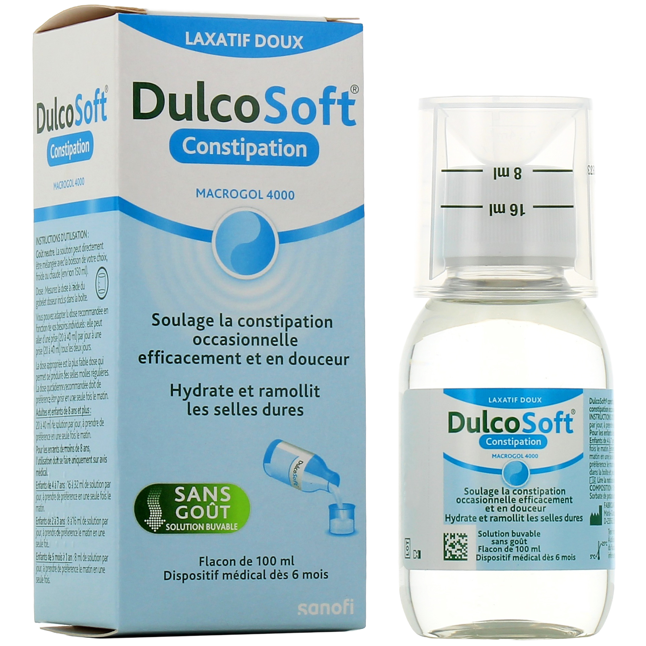 DULCOSOFT Macrogol 4000 Laxatif Doux 10 sachets Constipation