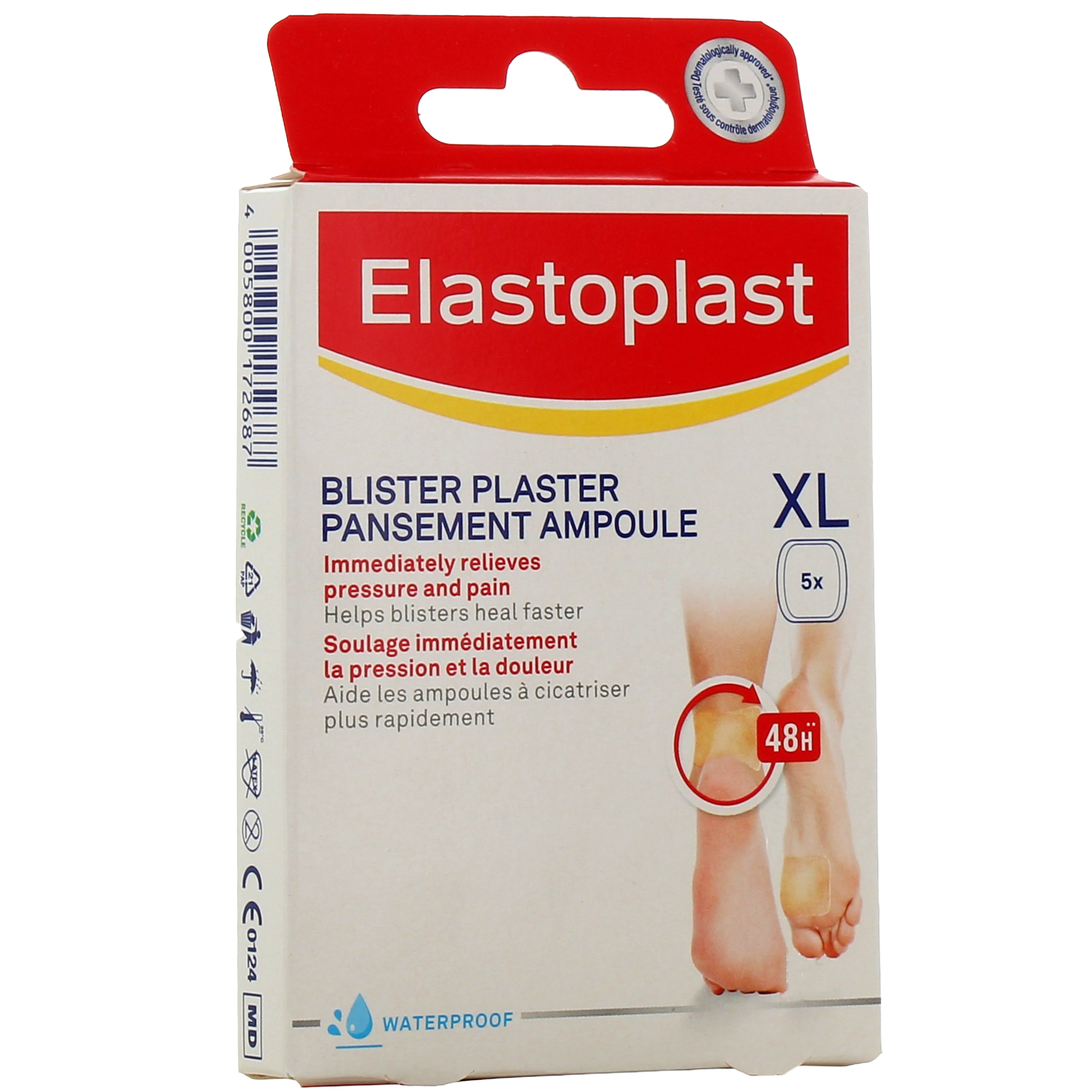 Elastoplast sos pansement ampoule orteil petit format 6 pansements -  Pharmacie de Fontvieille