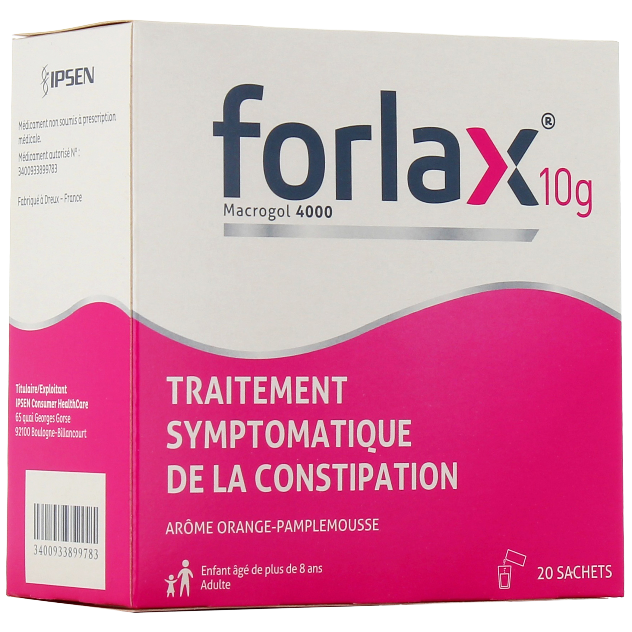 Forlax : Médicament Adulte & Enfant contre la Constipation