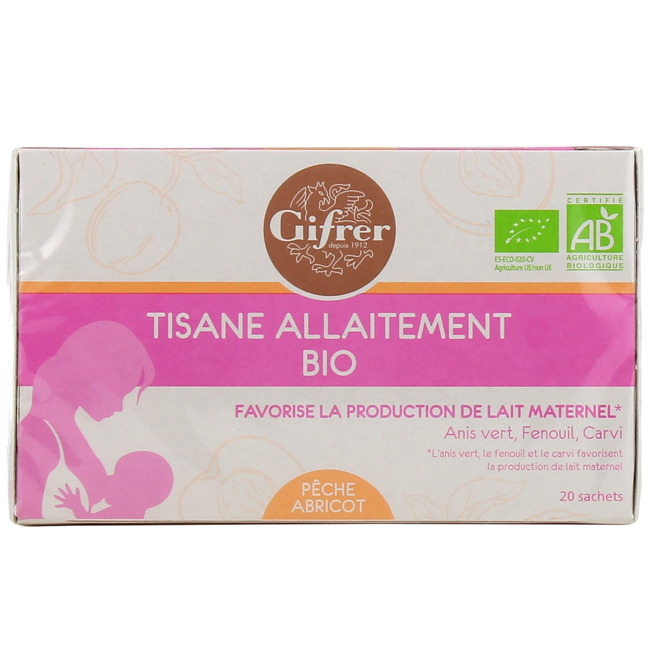 Tisane d'allaitement BIO - Fenouil et anis - 24 sachets