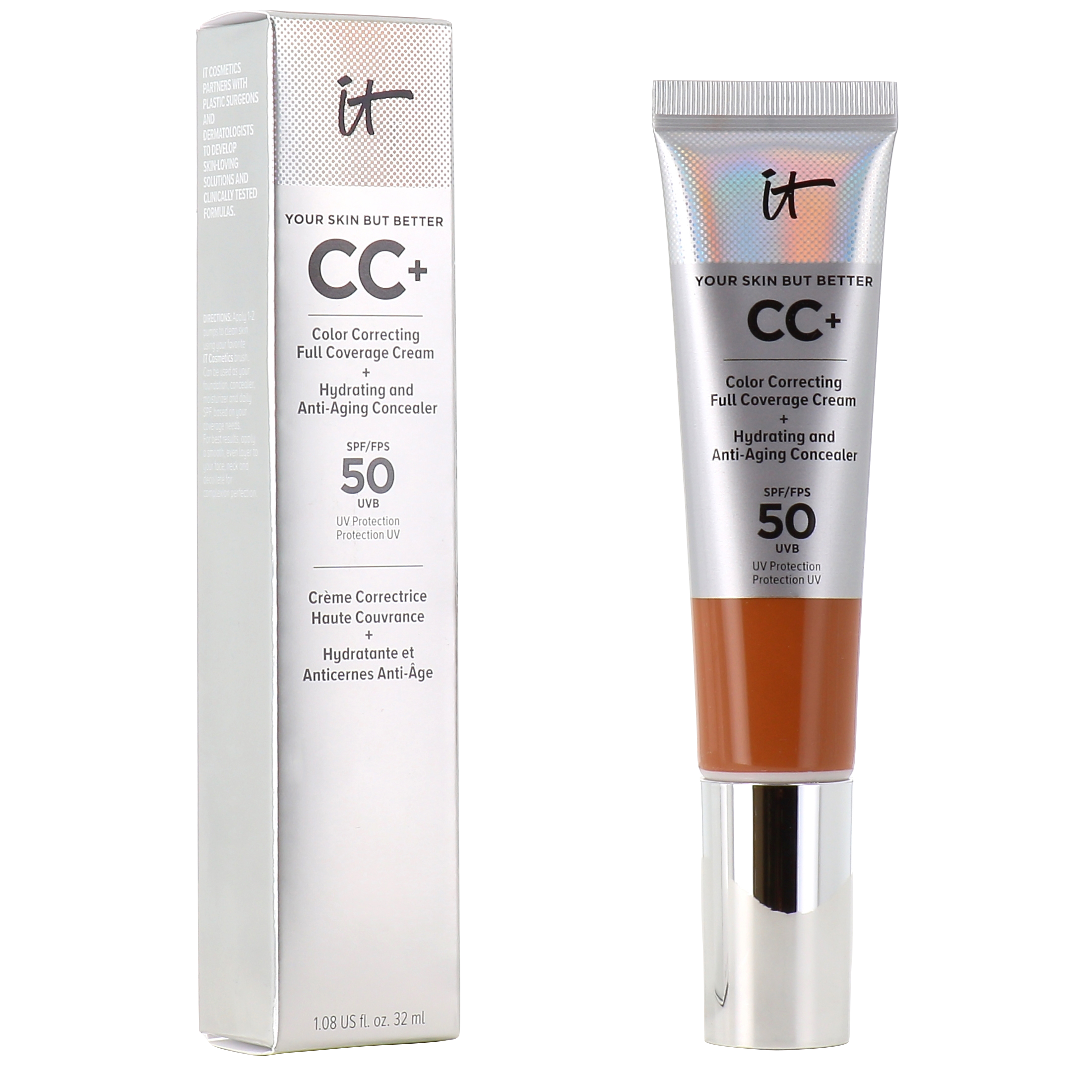 It Cosmetics cc crème SPF50+ haute couvrance - Maquillage teint