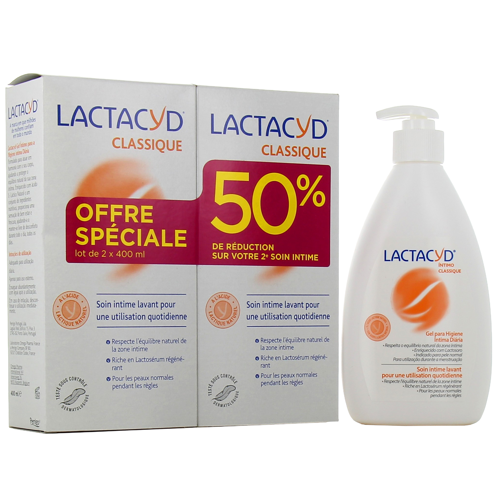 Lactacyd Soin Intime Lavant Doux 400ml