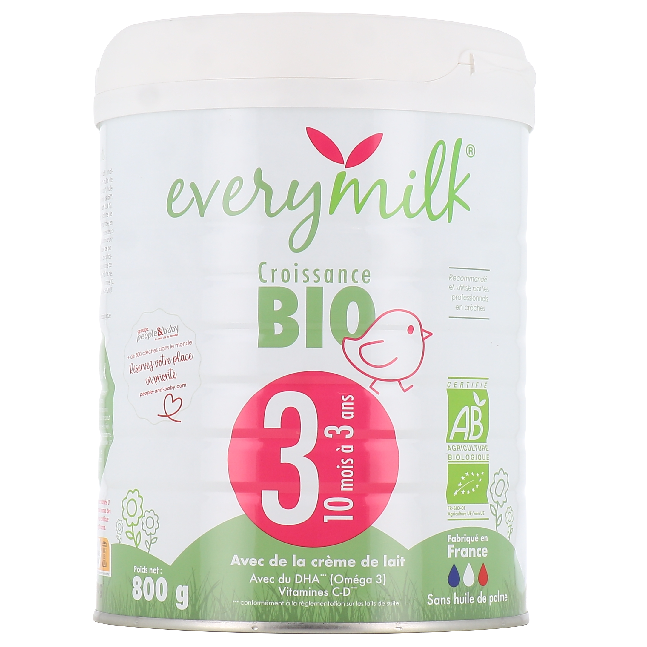 Poudre de lait entier 26% MG Bio - Grossiste en Produits Laitiers Bio -  Keramis