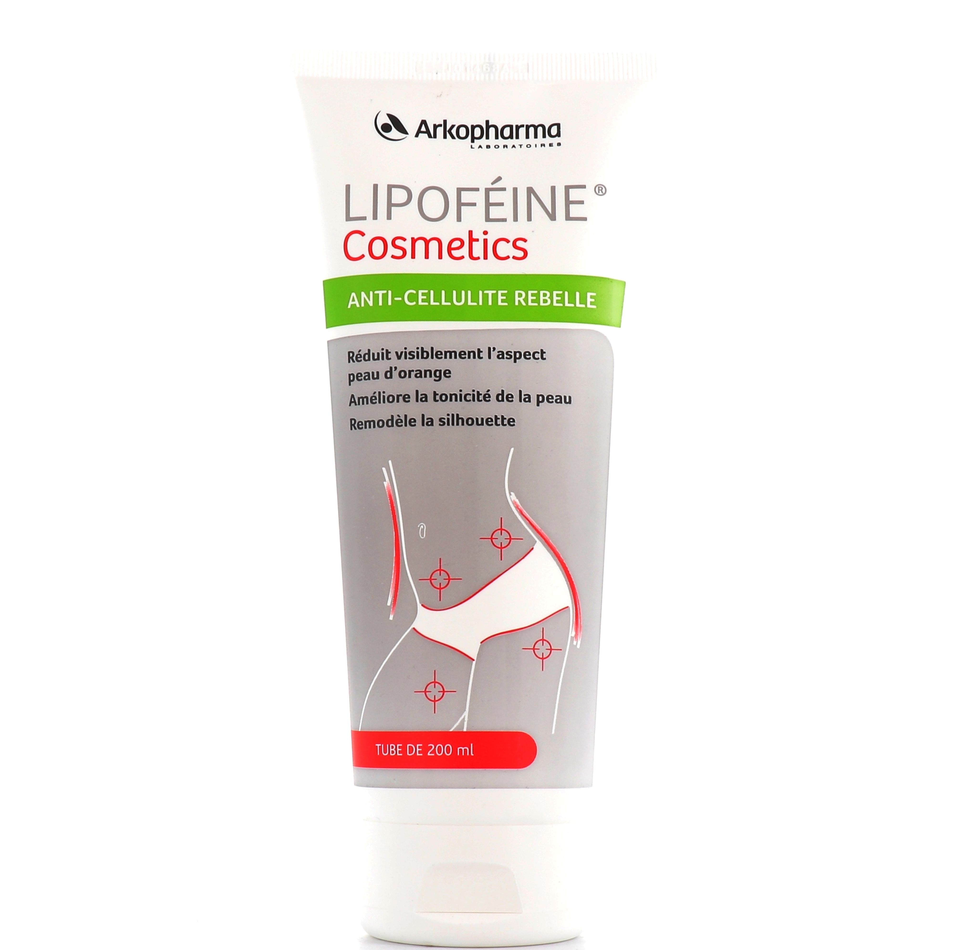 Arkopharma Lipoféine cosmetics gel anti-cellulite rebelle 200 ml
