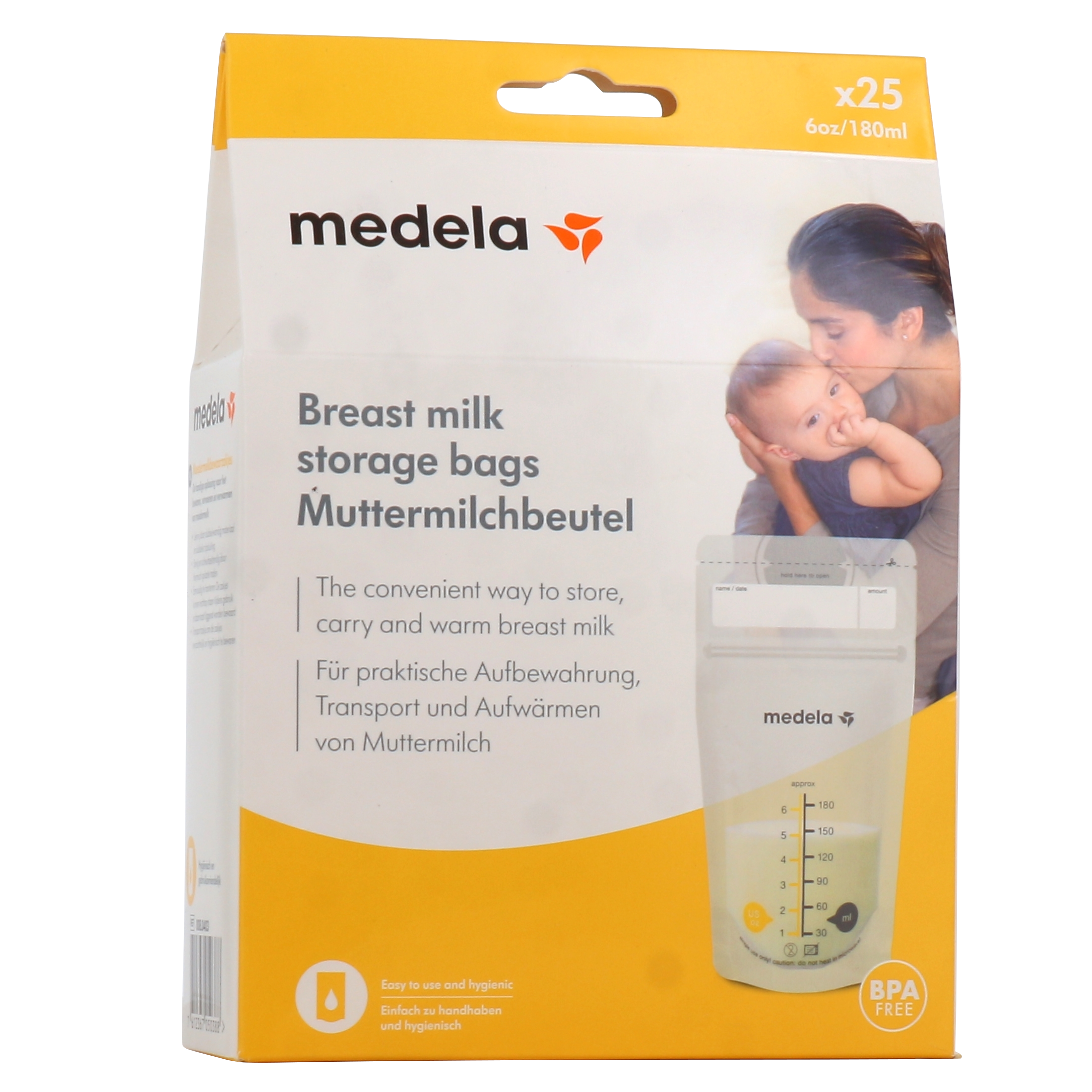 Medela - Les 50 sachets pour lait maternel