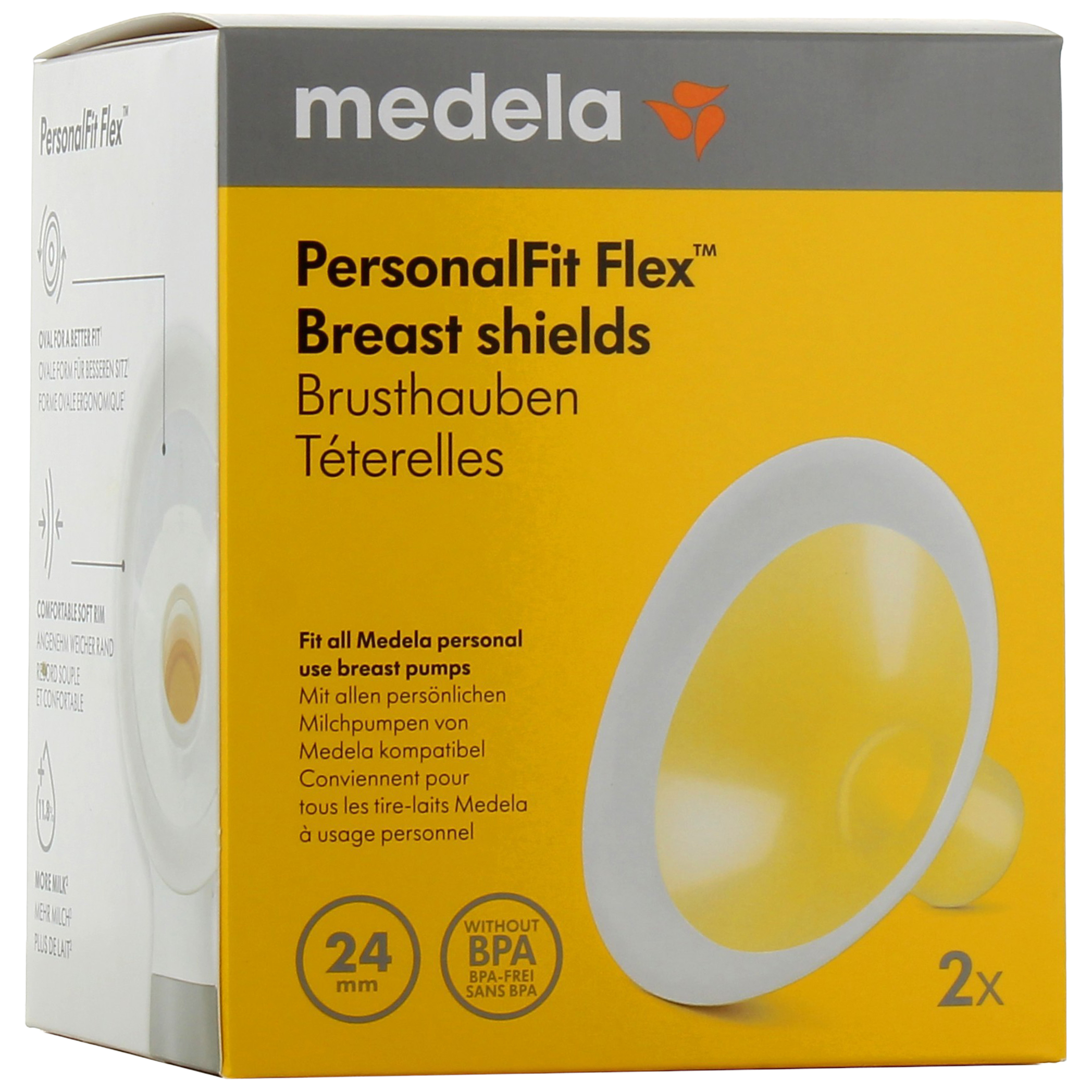 Medela téterelles PersonalFit Flex pour tire-lait