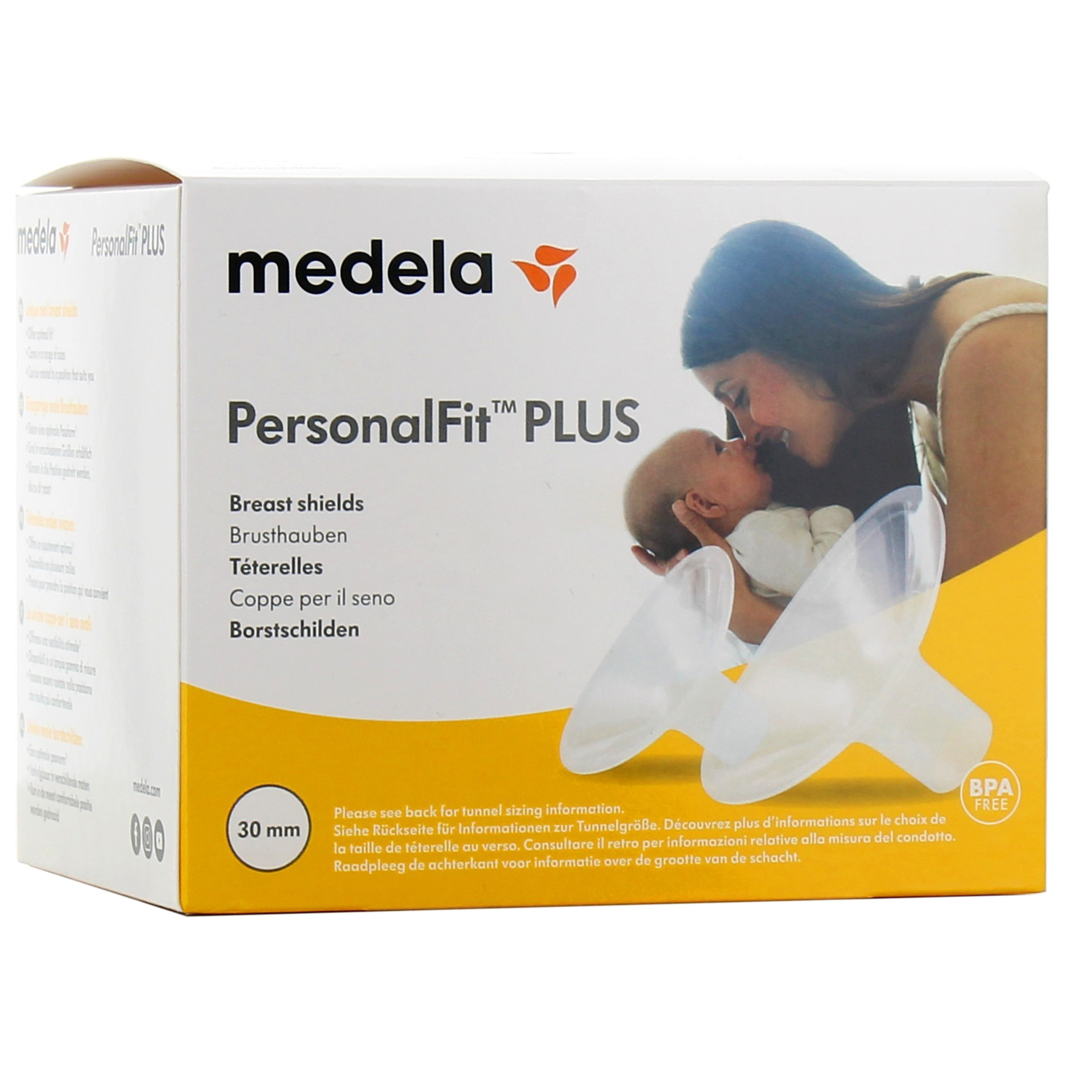 Téterelle - PersonalFit Flex - 21mm - Taille S - Boite de 2 - MEDELA - Kits  & Téterelles - Univers Santé