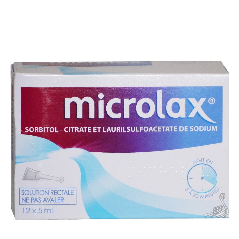 Microlax Solution Rectale 4 x 5ml