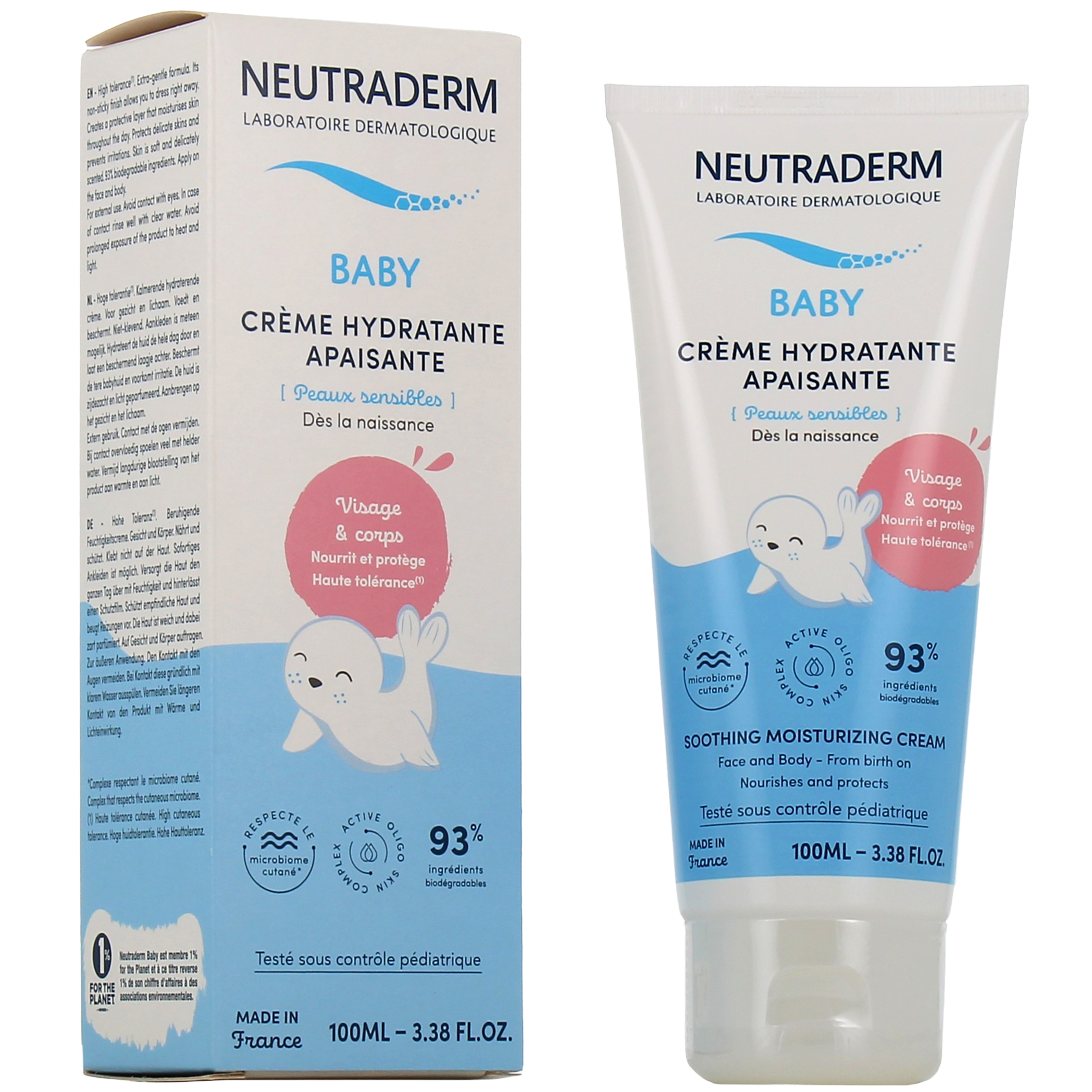 Crème hydratante bébé - Neodoo - 50ml