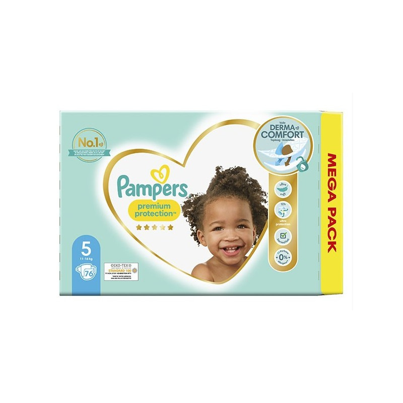 PAMPERS Premium Protection Taille 0 - 22 Couches