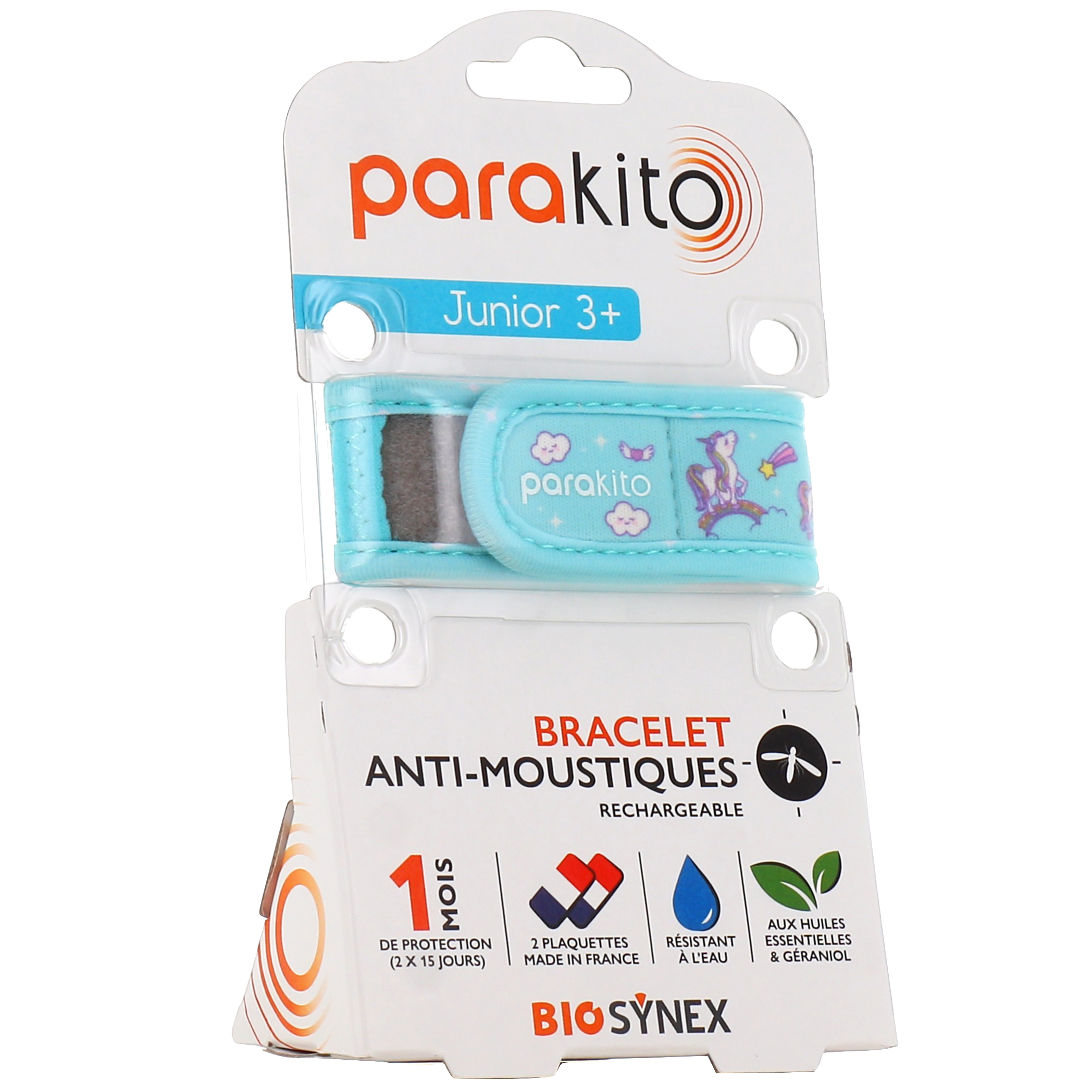 Bracelet anti moustique enfant Parakito - Huiles essentielles