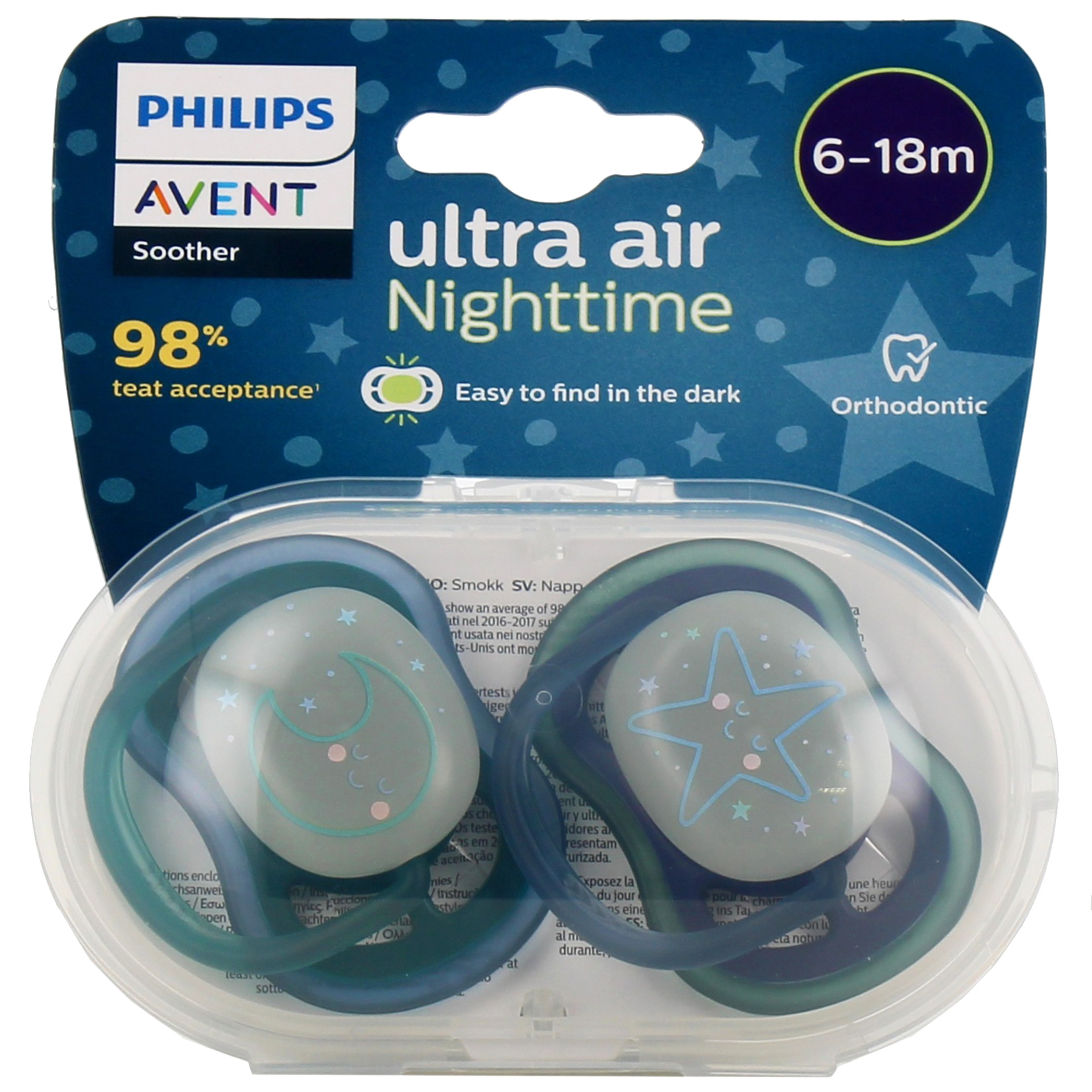Philips AVENT Sucettes Ultra Air 6-18m