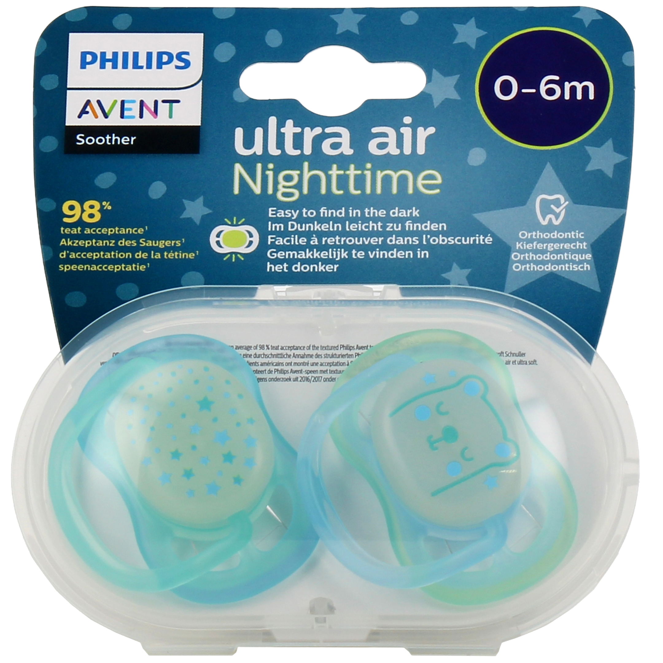 PHILIPS AVENT - Tétines ultra air 0-6 mois Solei…