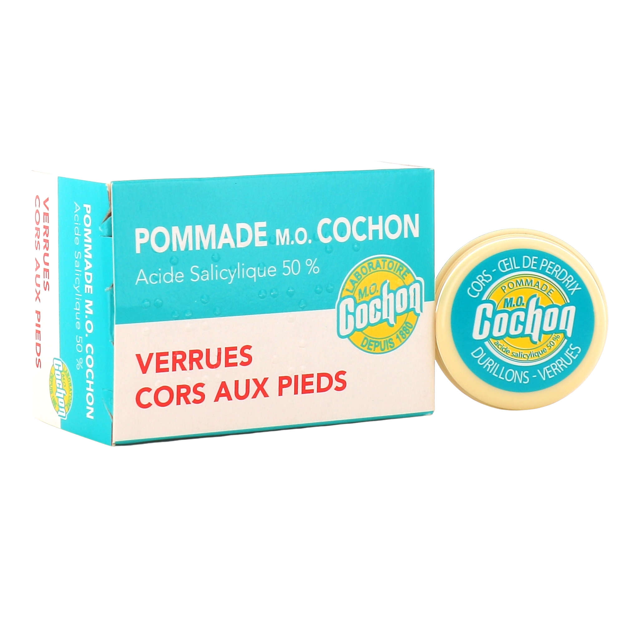 Pommade Cochon - Verrues & Cors - Acide Salicylique - 10g - MO cochon
