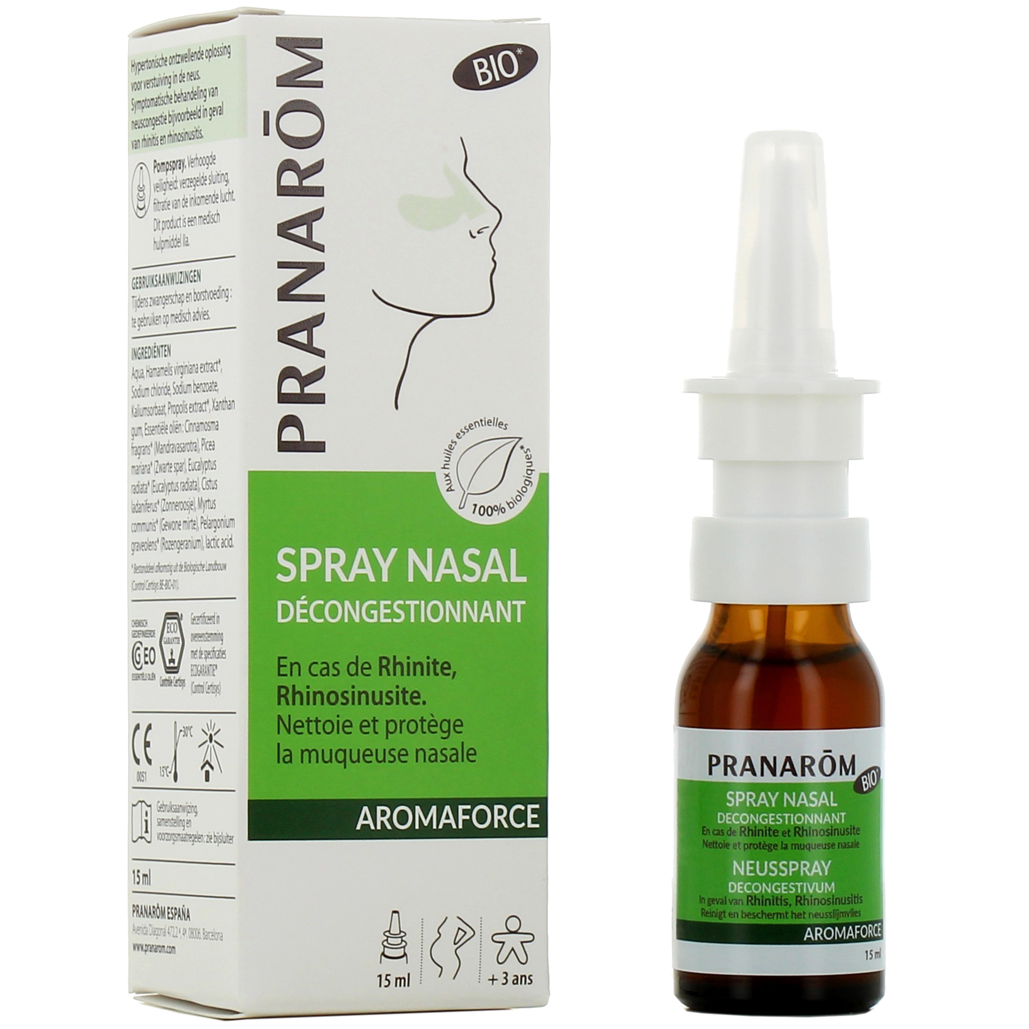 Spray nasal Bio Aromaforce Pranarom