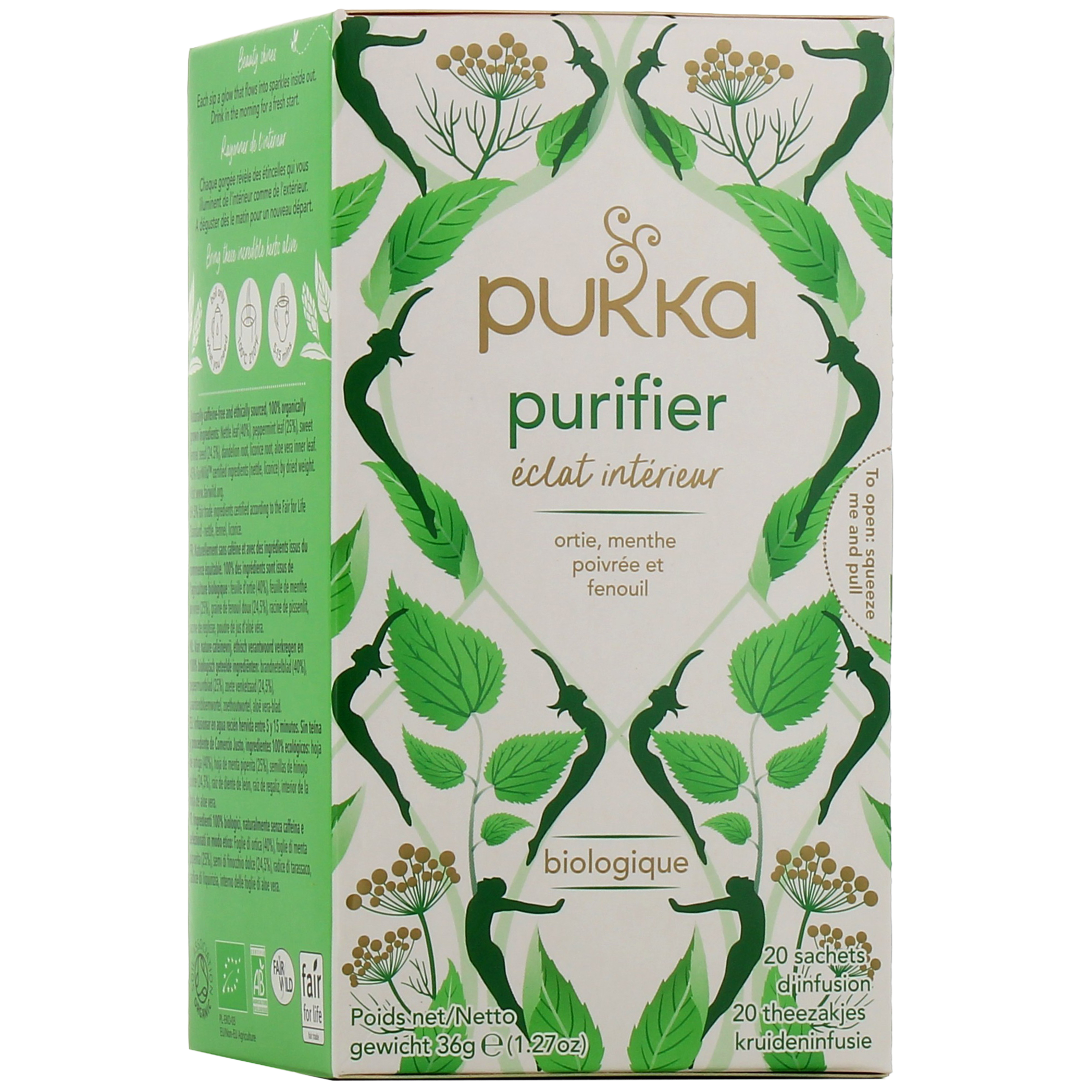 Pukka Infusion Bio Purifier - Tisane du matin