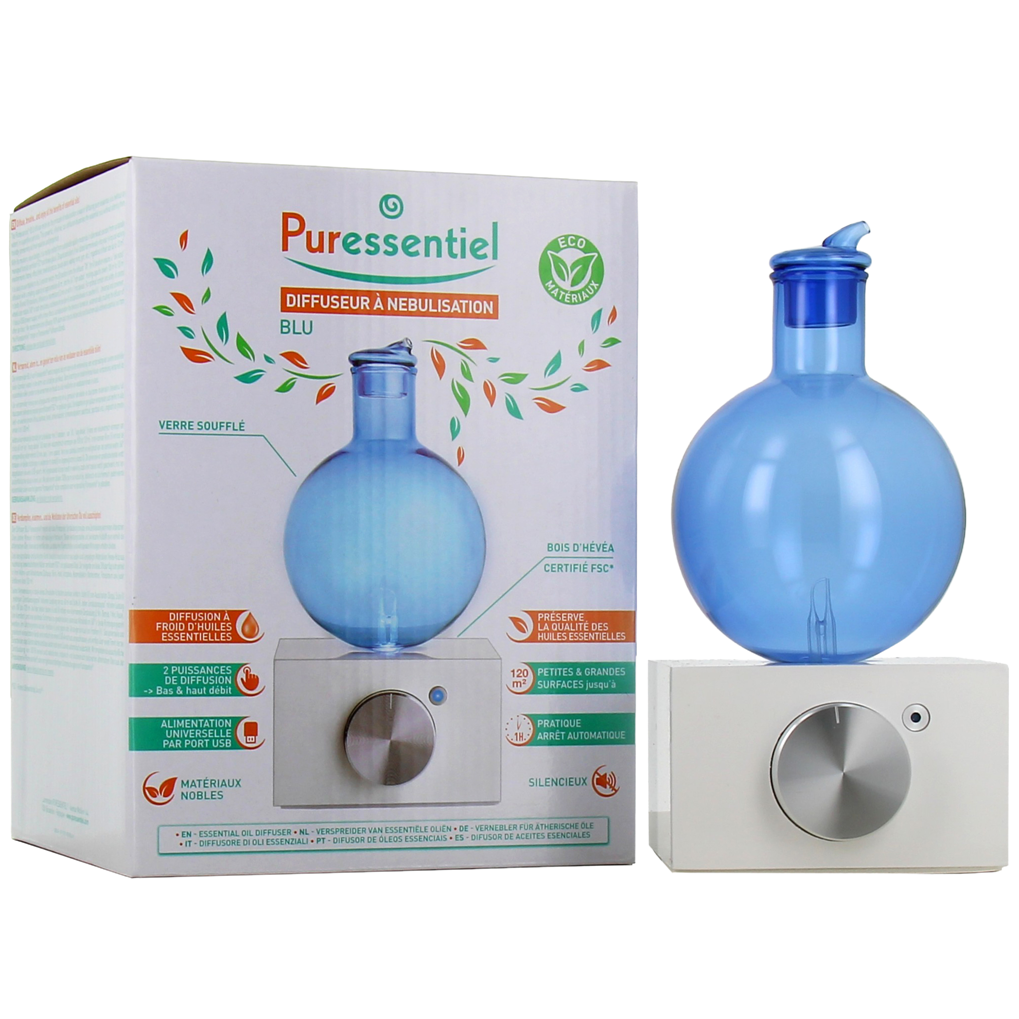 Puressentiel Blu diffuseur à nébulisation pour huiles essentielles