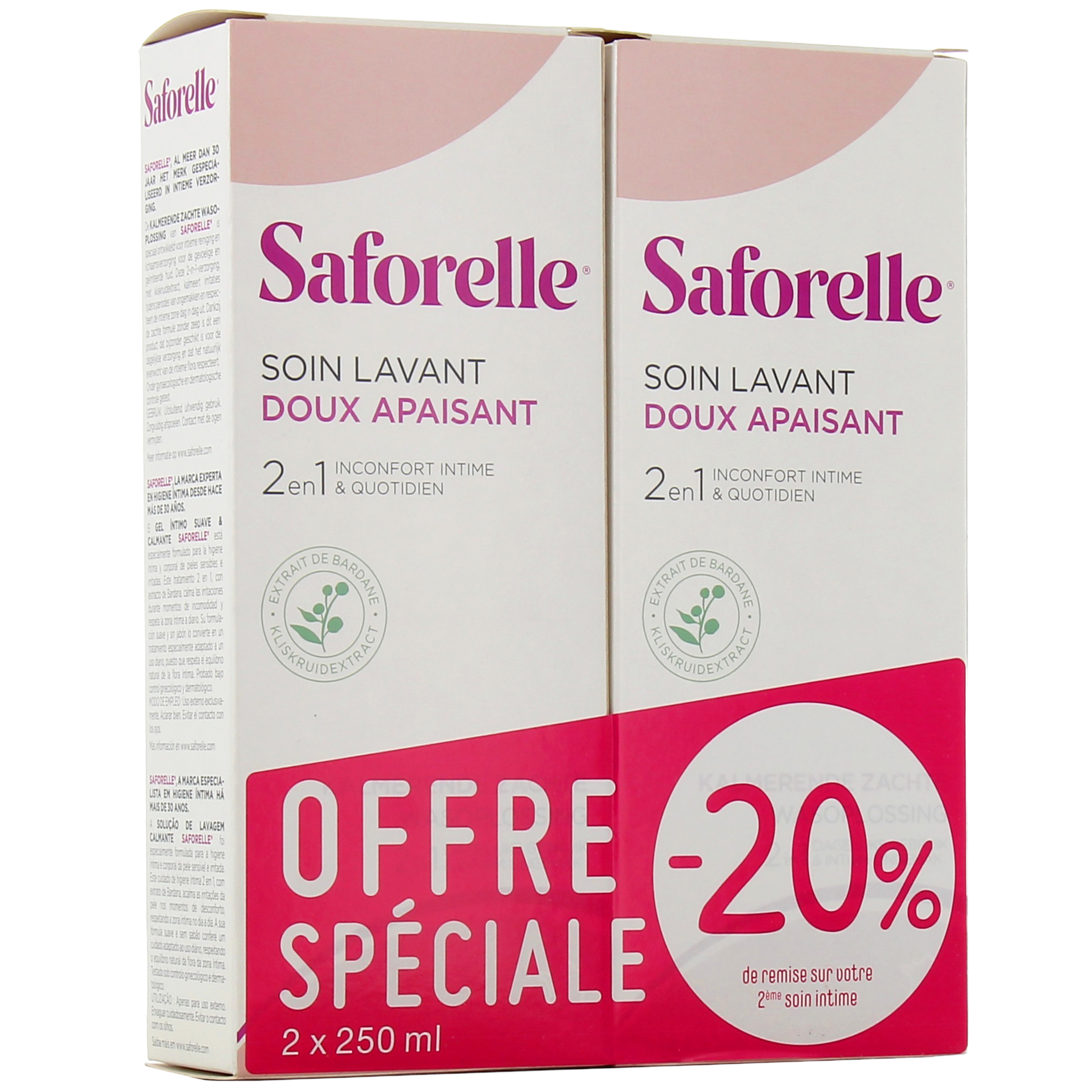 Saforelle Soin Lavant Doux 1 Litre - 33057 - Saforelle