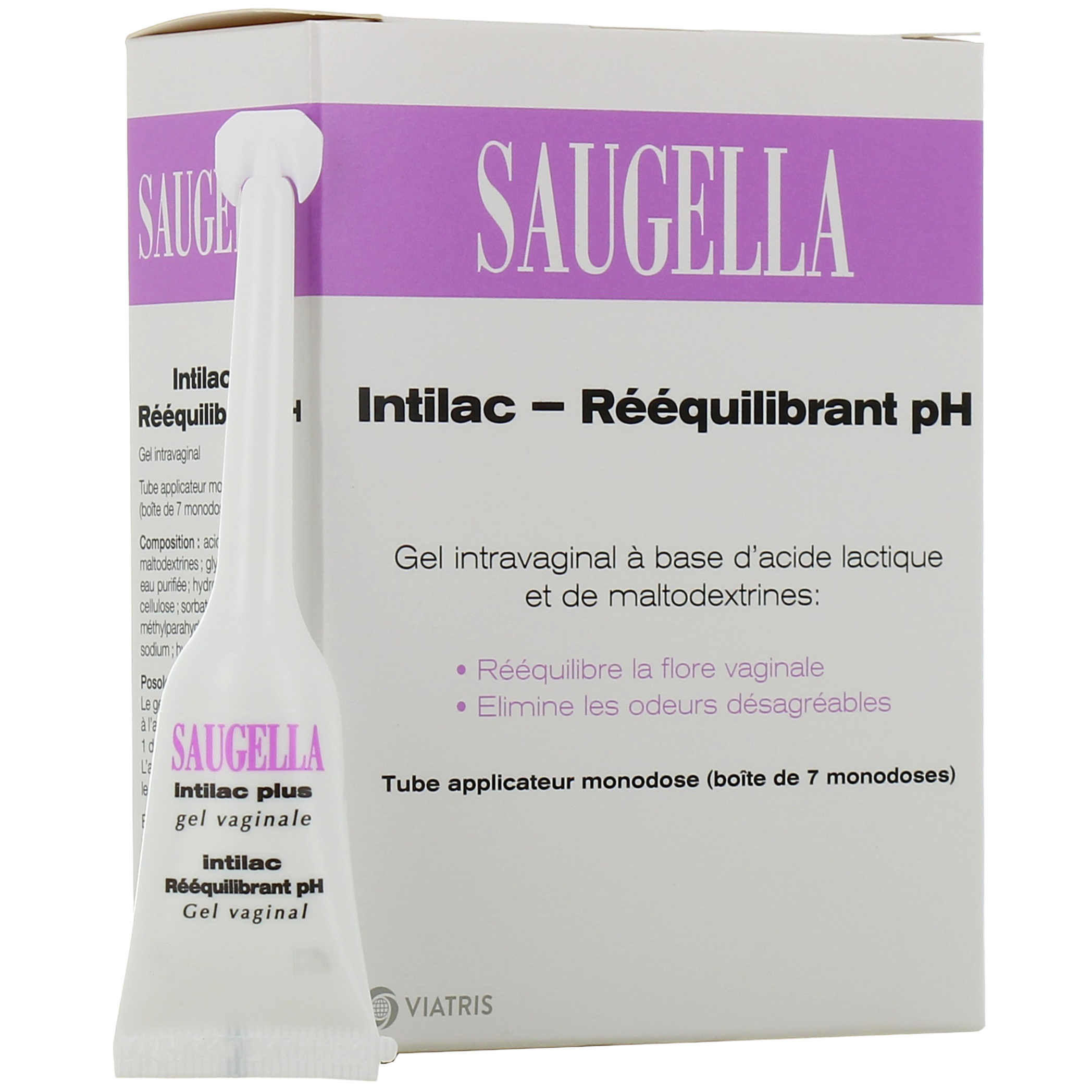 Gel intravaginal rééquilibrant Saugella Intilac