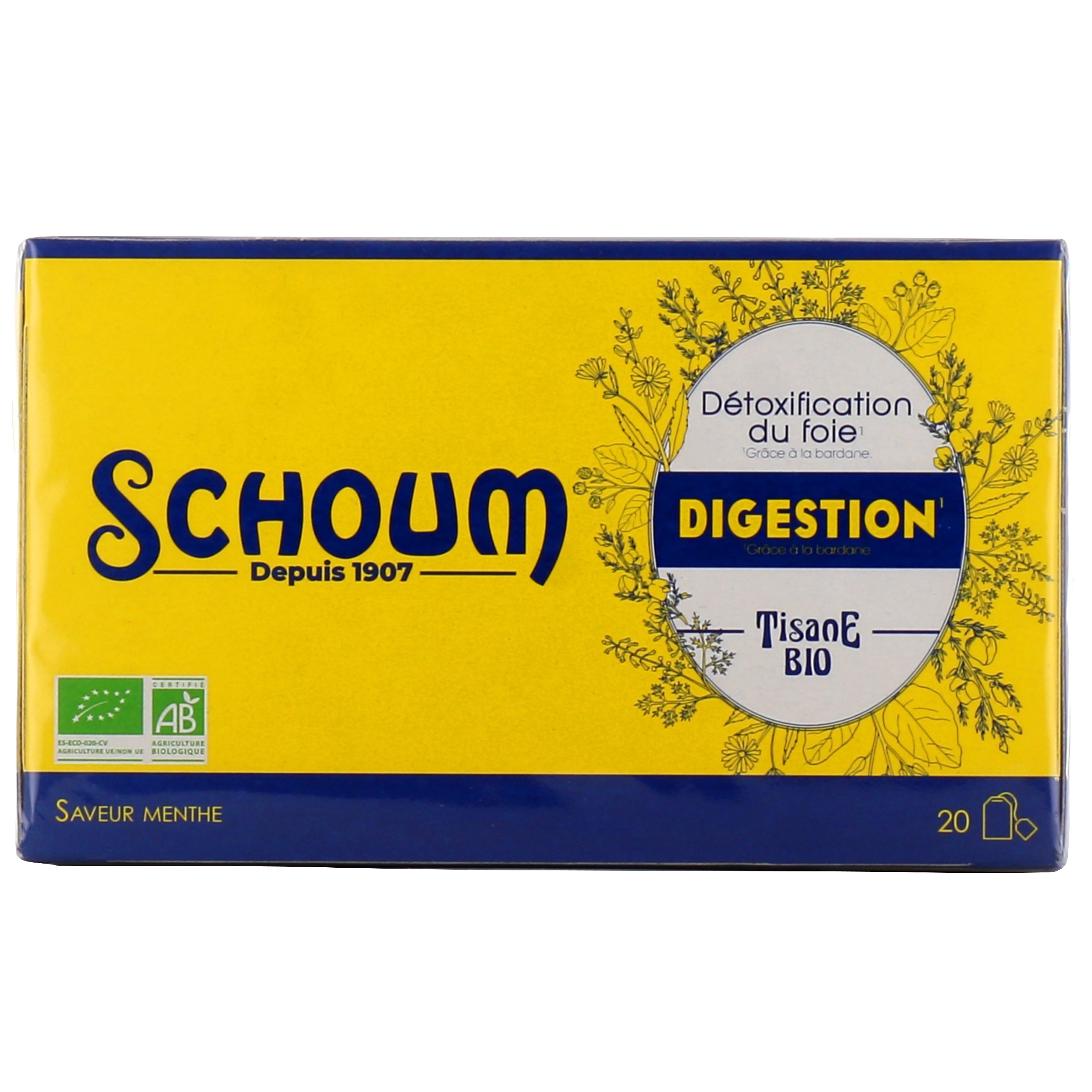 Tisane Digestion Bio Schoum x20 sachets