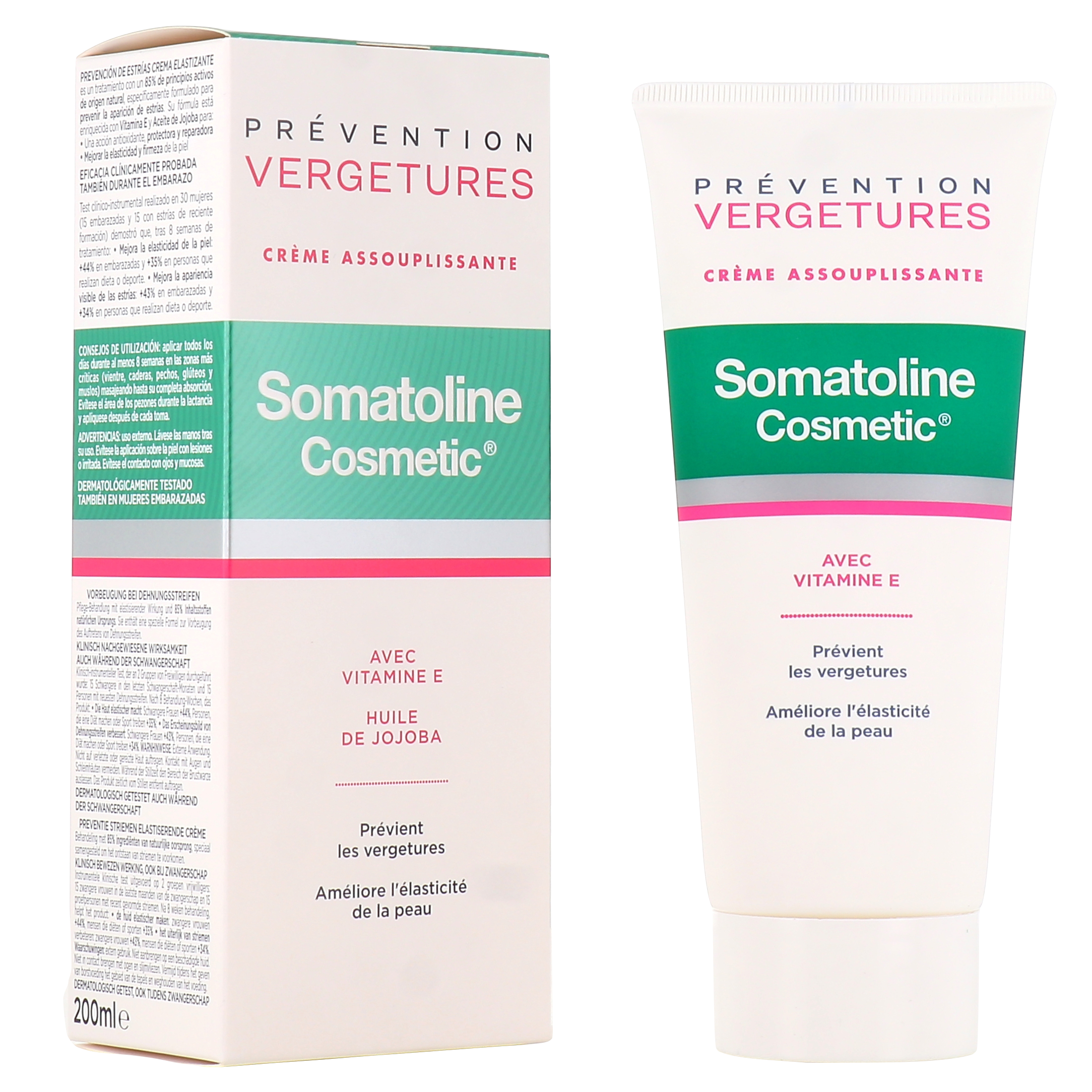 Crème assouplissante prévention vergetures Somatoline Cosmetic