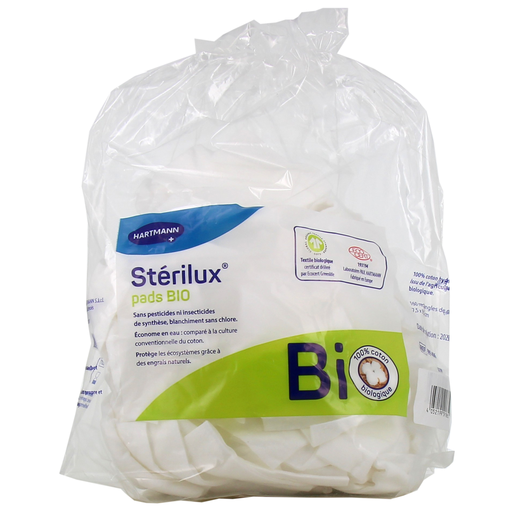 Sterilux Coton Rectangle Bio 180