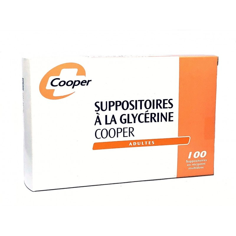 CooperSuppositoires à la Glycerine pour Adultes